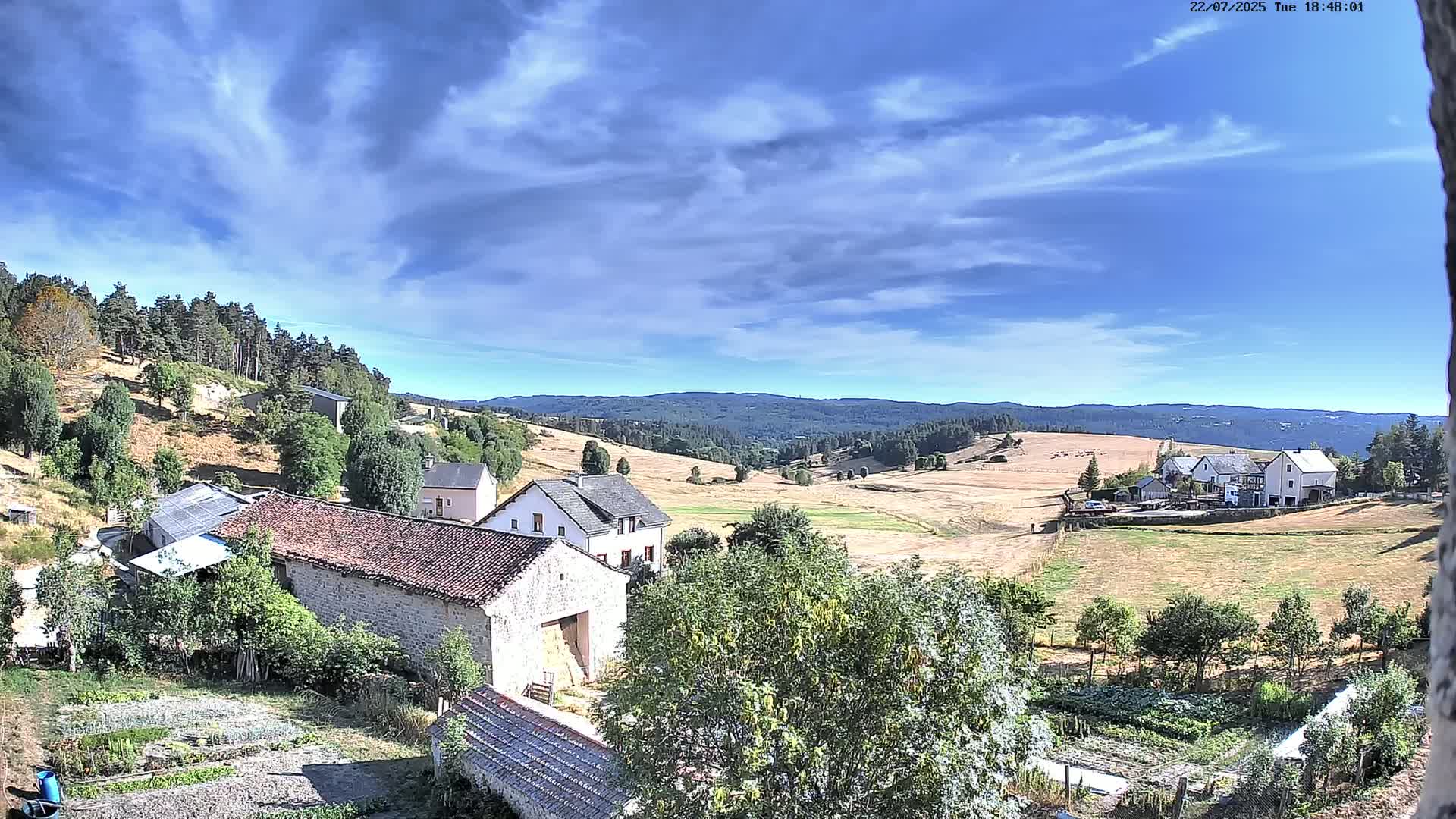 Le Malzieu-Forain Village Live Cam - Mende, Lozère, Occitanie, France