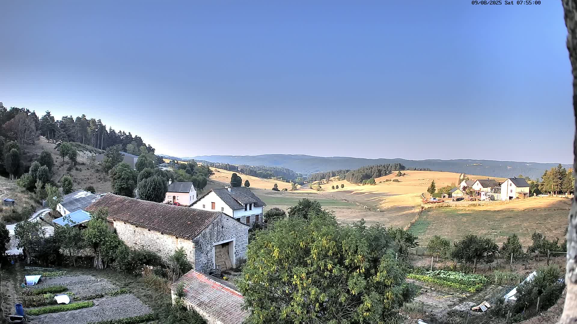 Le Malzieu-Forain Village Live Cam - Mende, Lozère, Occitanie, France