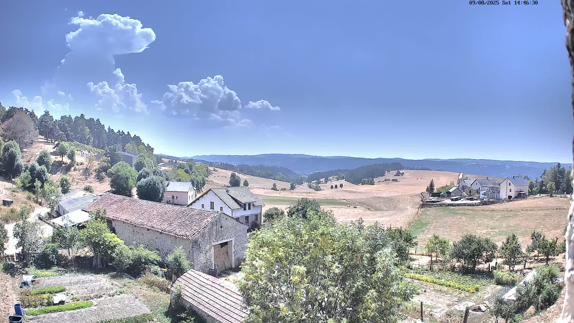 Le Malzieu-Forain Village Live Cam - Mende, Lozère, Occitanie, France