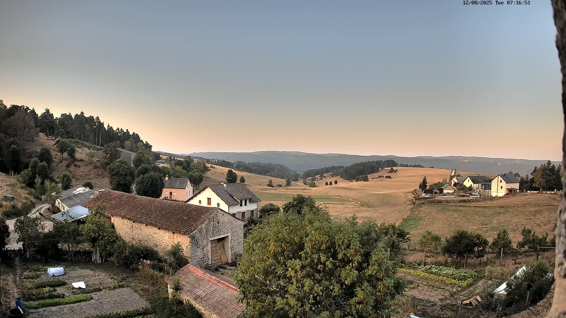 Le Malzieu-Forain Village Live Cam - Mende, Lozère, Occitanie, France