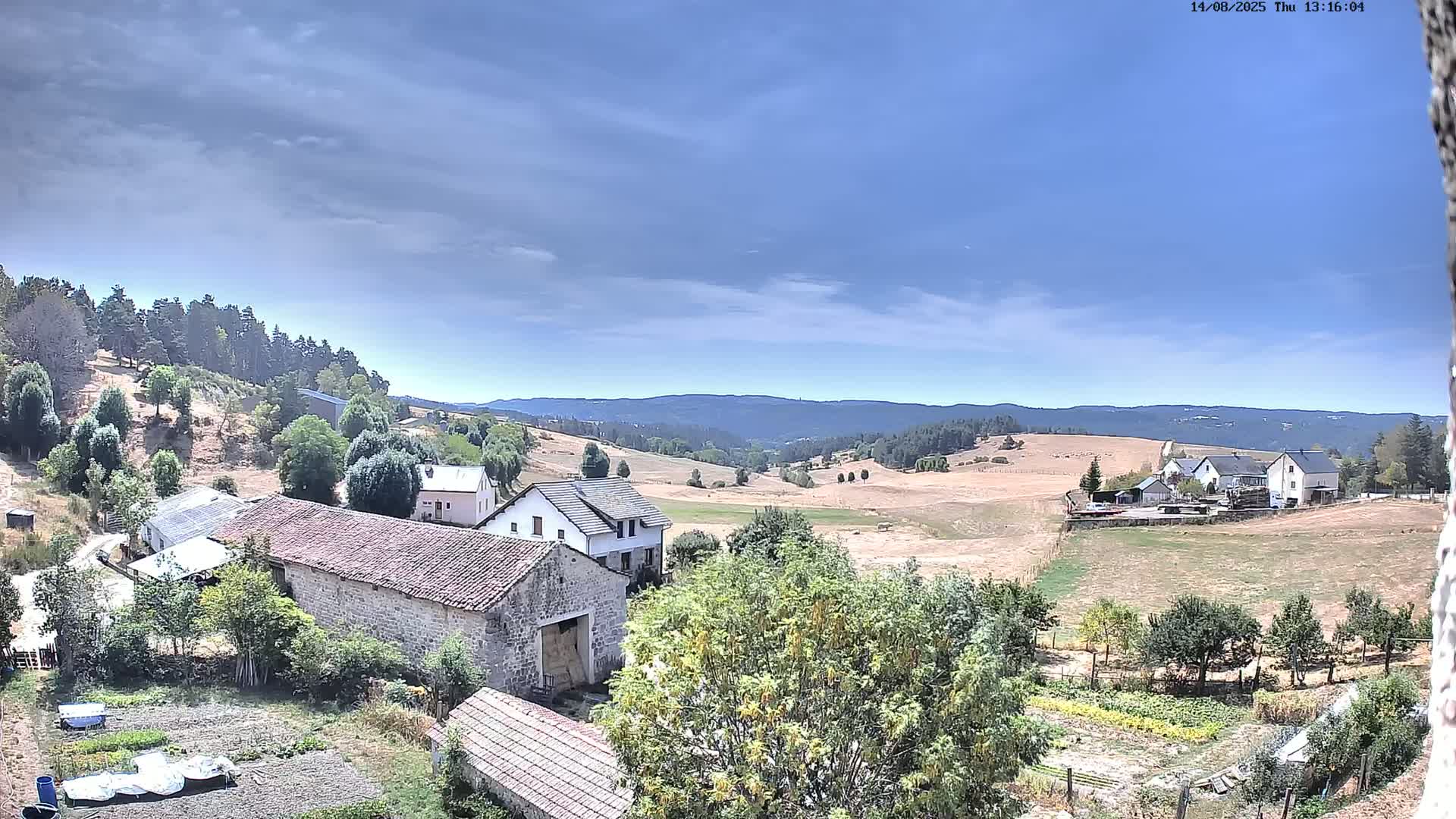 Le Malzieu-Forain Village Live Cam - Mende, Lozère, Occitanie, France