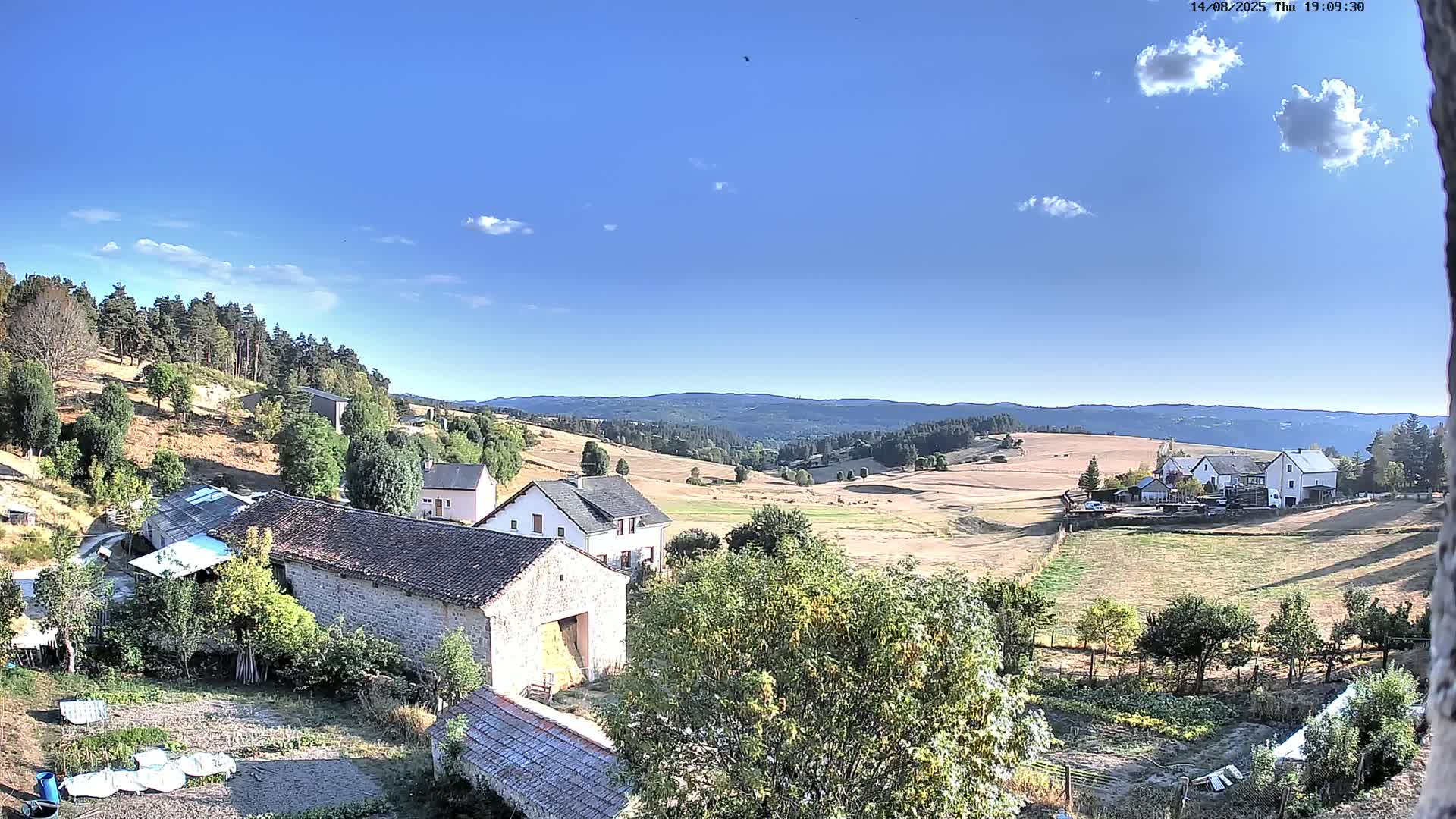 Le Malzieu-Forain Village Live Cam - Mende, Lozère, Occitanie, France