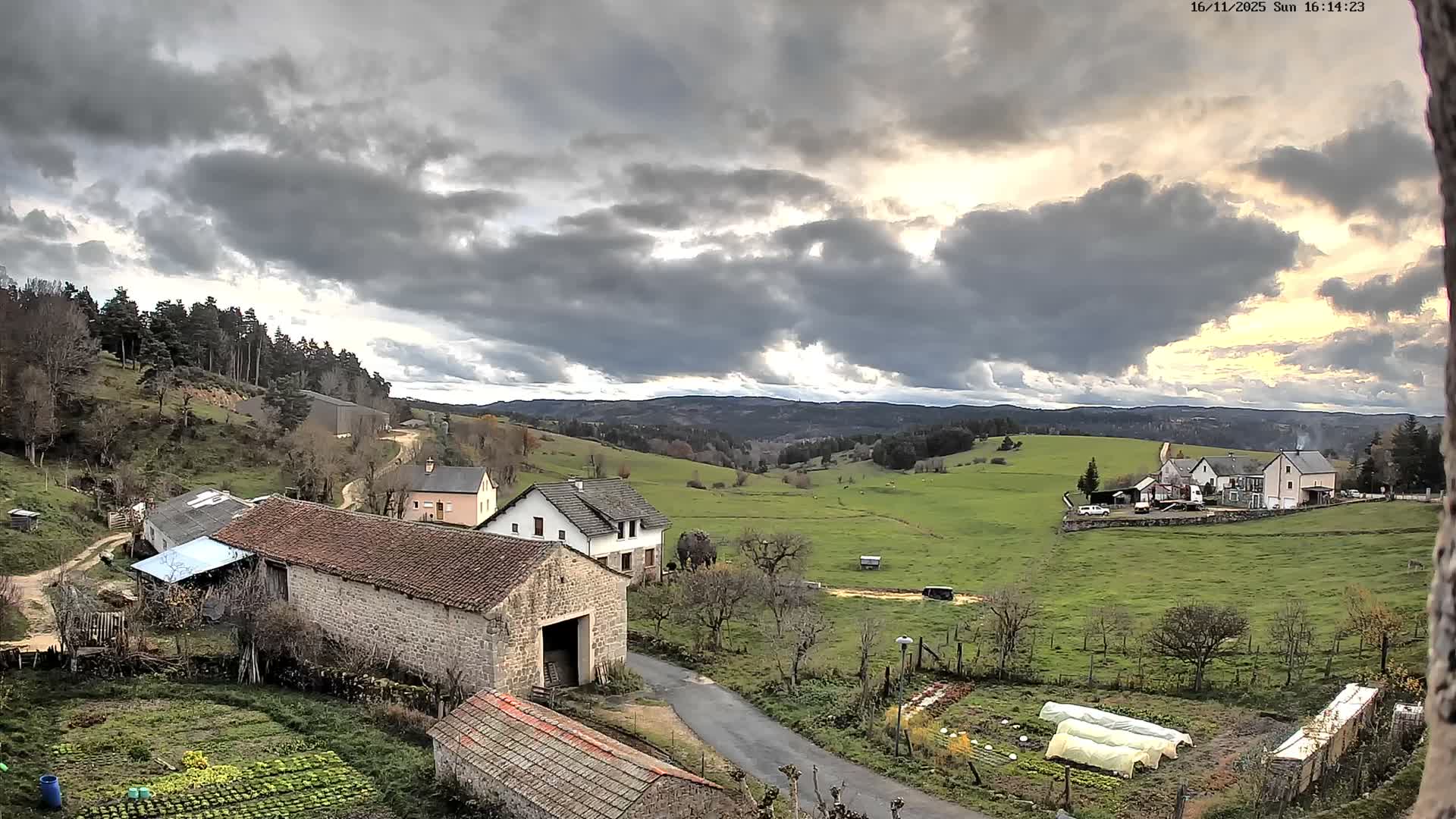Le Malzieu-Forain Village Live Cam - Mende, Lozère, Occitanie, France