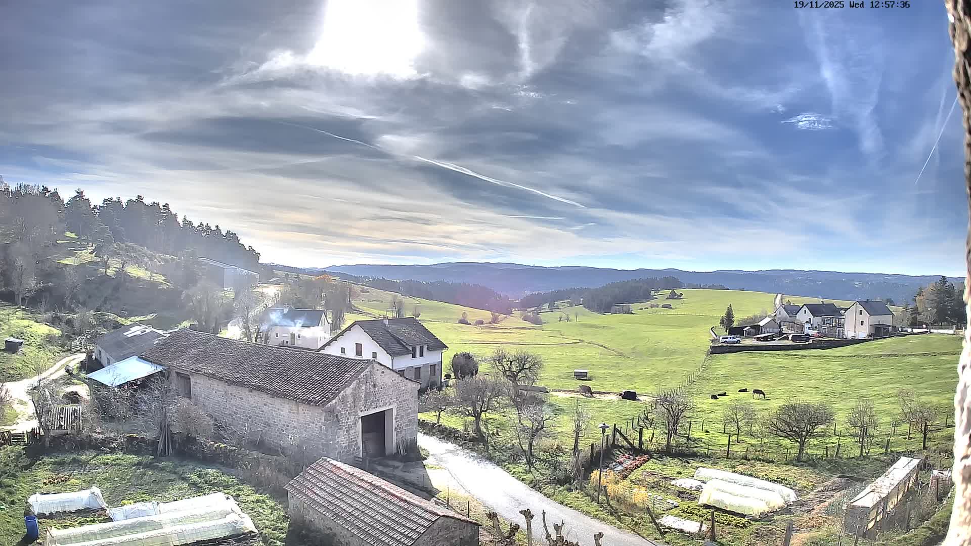 Le Malzieu-Forain Village Live Cam - Mende, Lozère, Occitanie, France