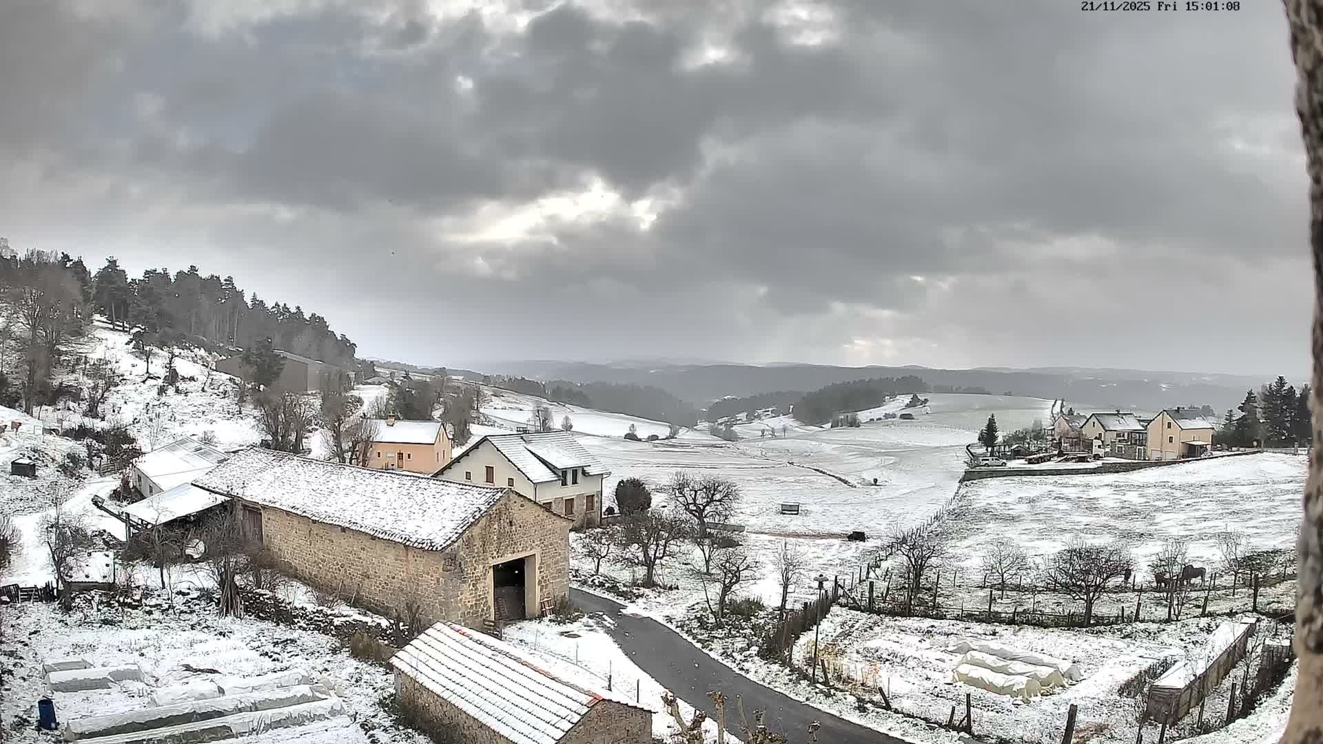 Le Malzieu-Forain Village Live Cam - Mende, Lozère, Occitanie, France