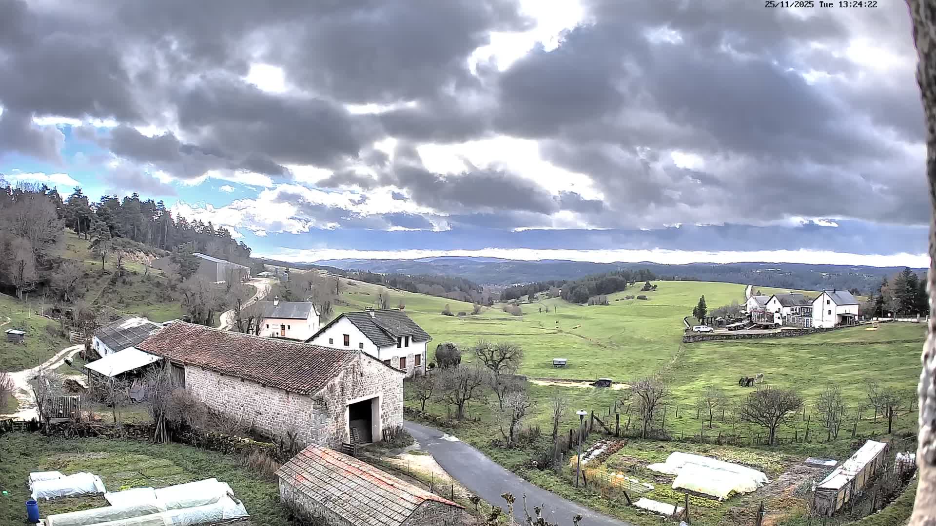 Le Malzieu-Forain Village Live Cam - Mende, Lozère, Occitanie, France