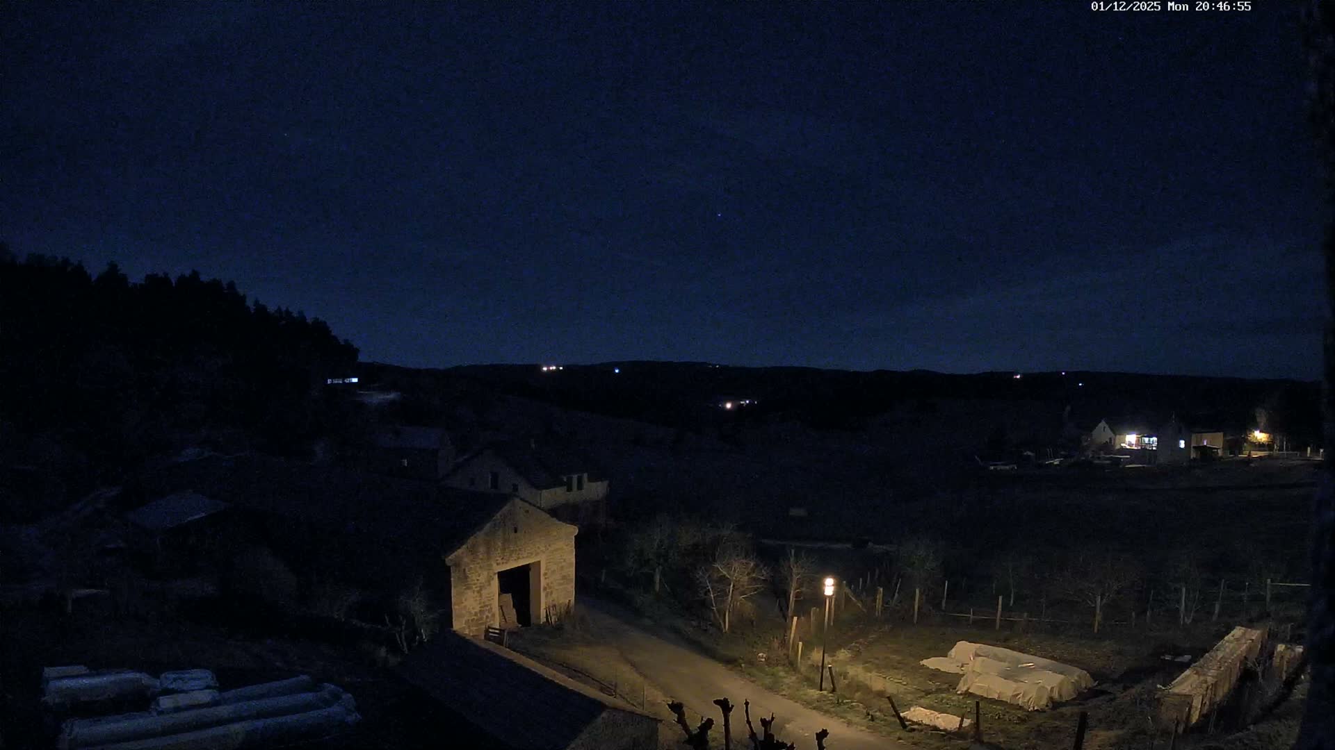 Le Malzieu-Forain Village Live Cam - Mende, Lozère, Occitanie, France