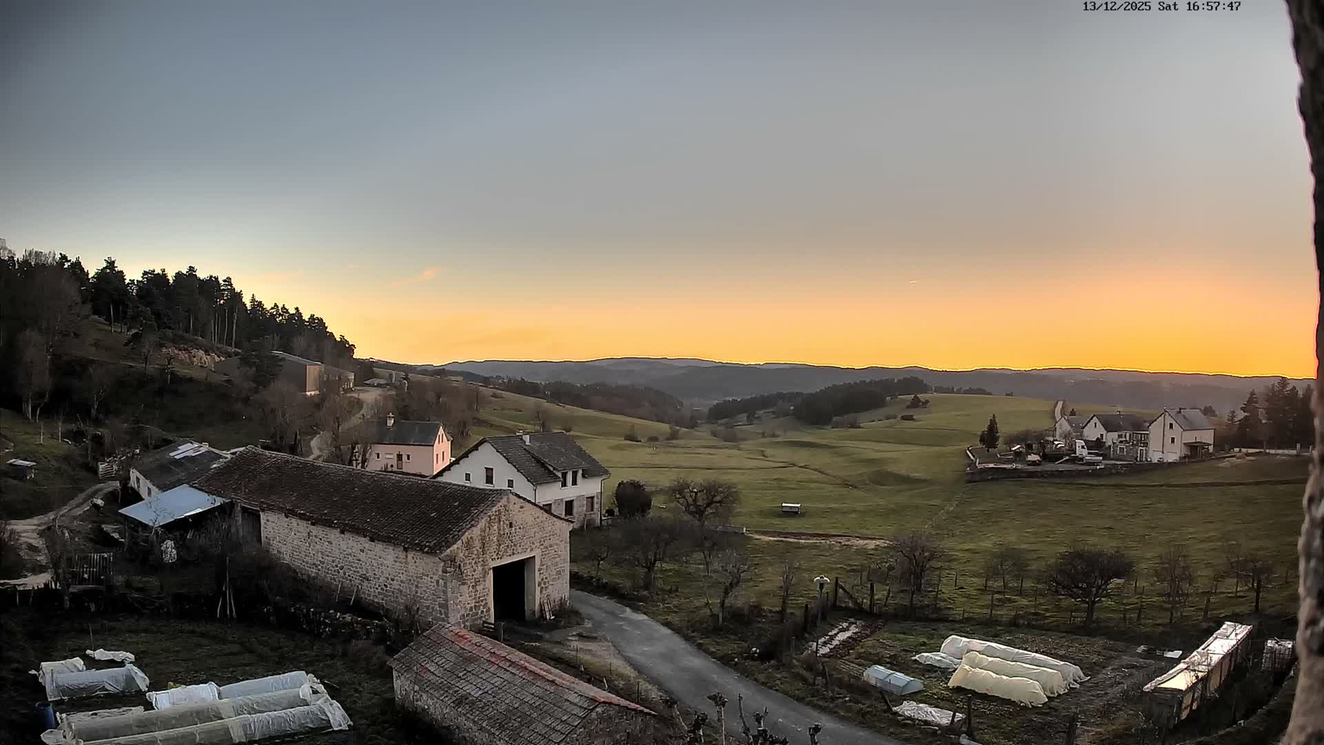 Le Malzieu-Forain Village Live Cam - Mende, Lozère, Occitanie, France