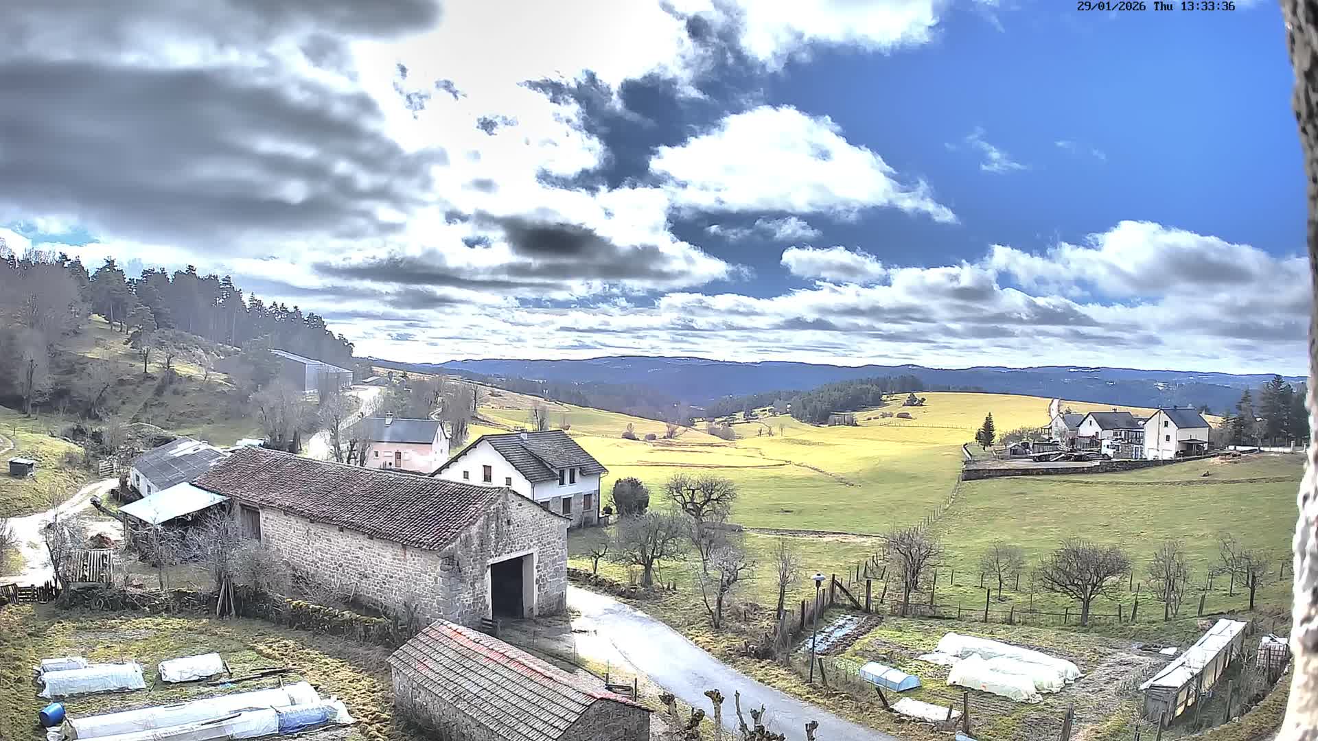 Le Malzieu-Forain Village Live Cam - Mende, Lozère, Occitanie, France