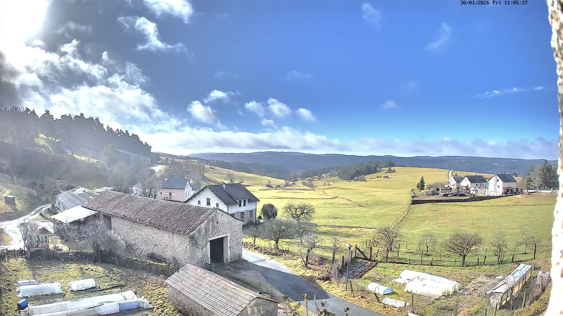 Le Malzieu-Forain Village Live Cam - Mende, Lozère, Occitanie, France