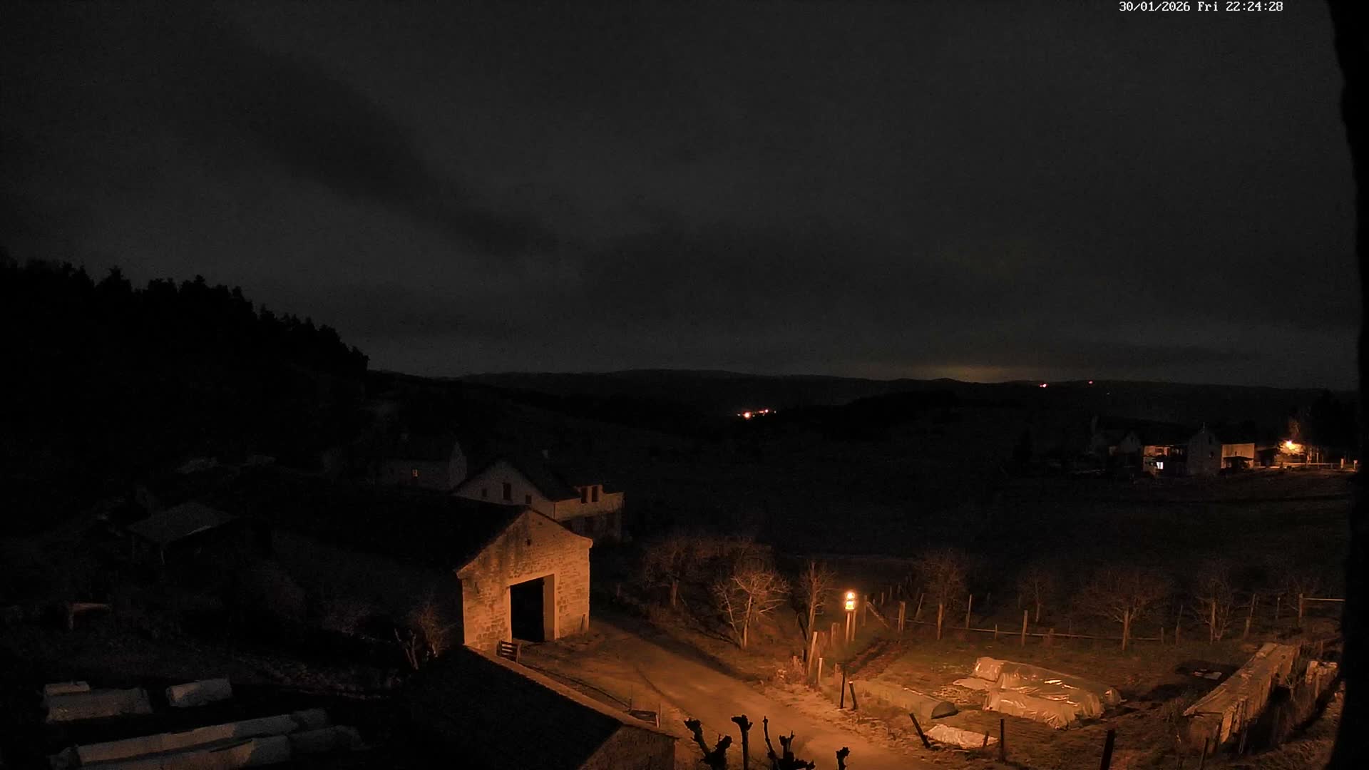 Le Malzieu-Forain Village Live Cam - Mende, Lozère, Occitanie, France