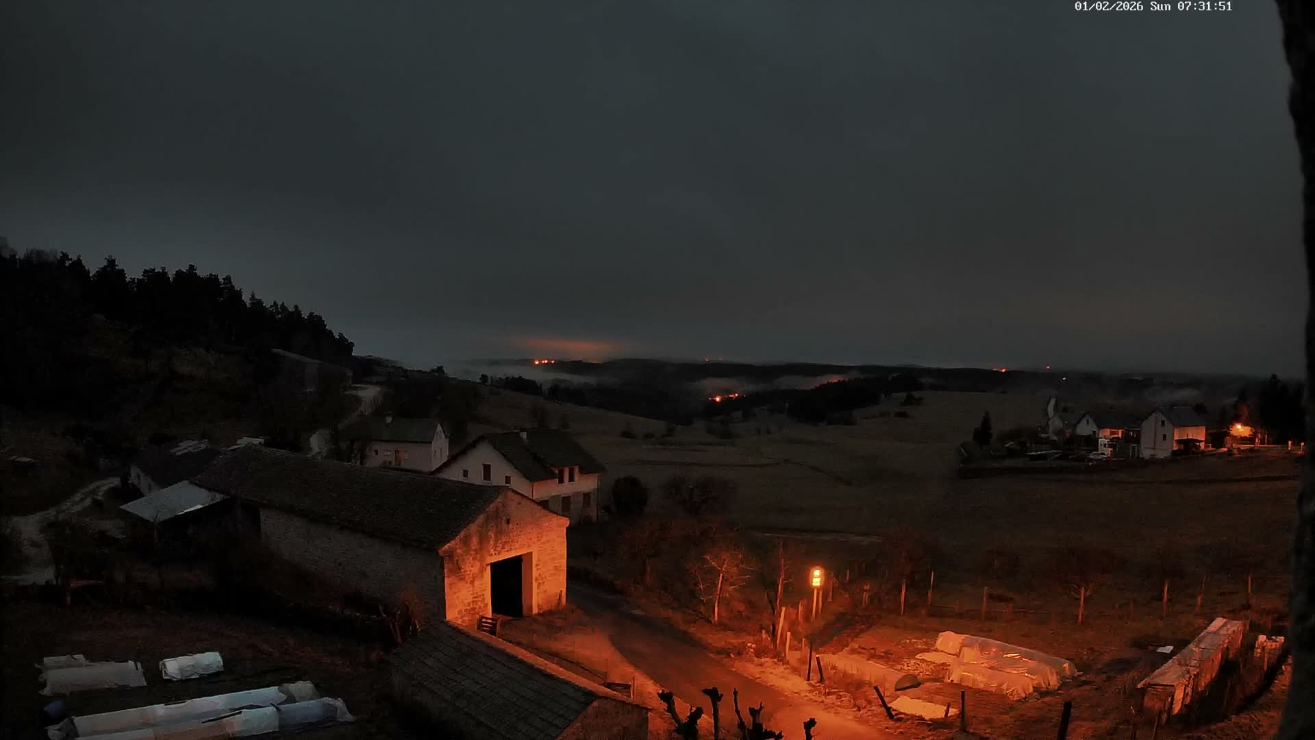 Le Malzieu-Forain Village Live Cam - Mende, Lozère, Occitanie, France