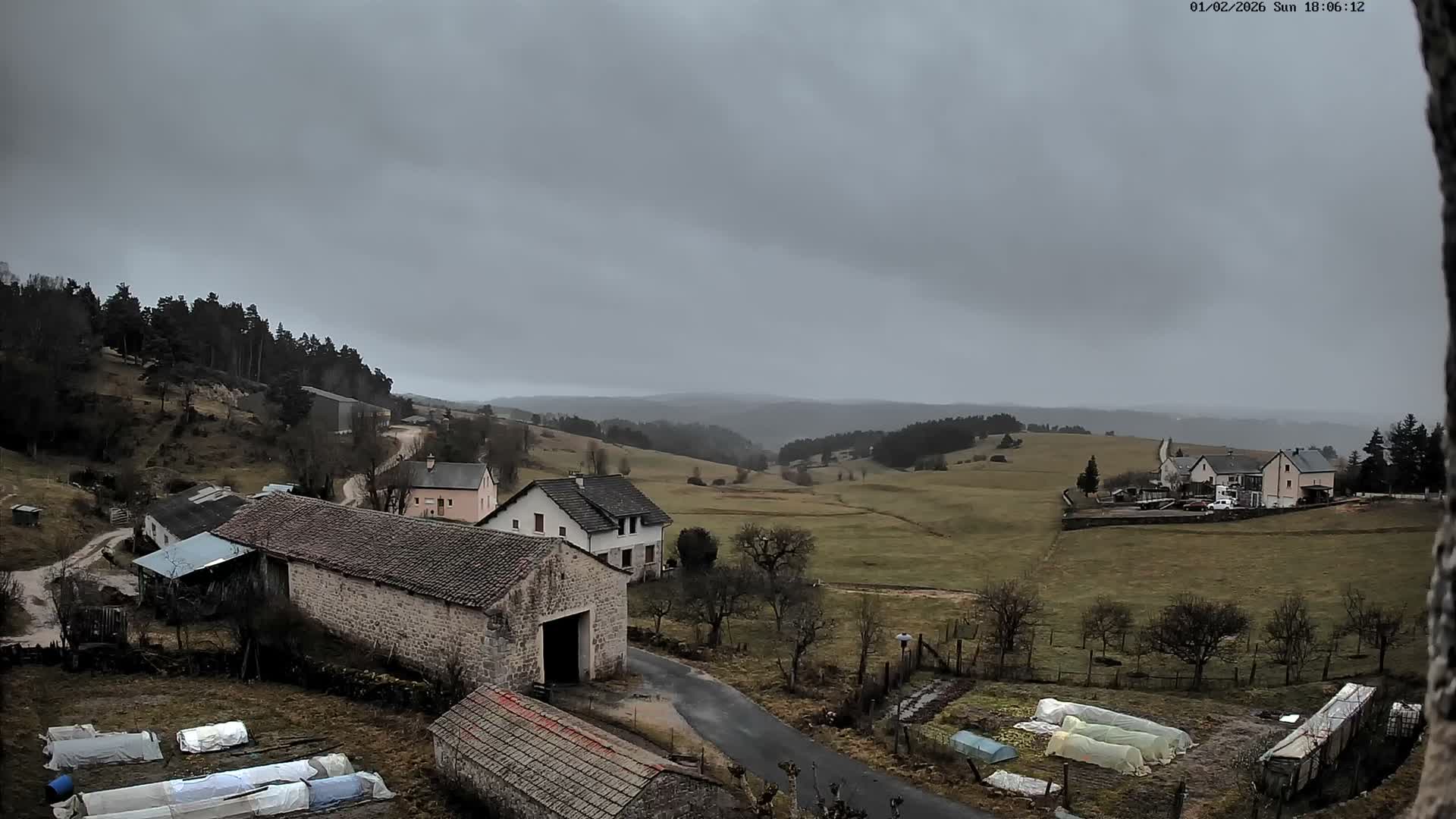 Le Malzieu-Forain Village Live Cam - Mende, Lozère, Occitanie, France