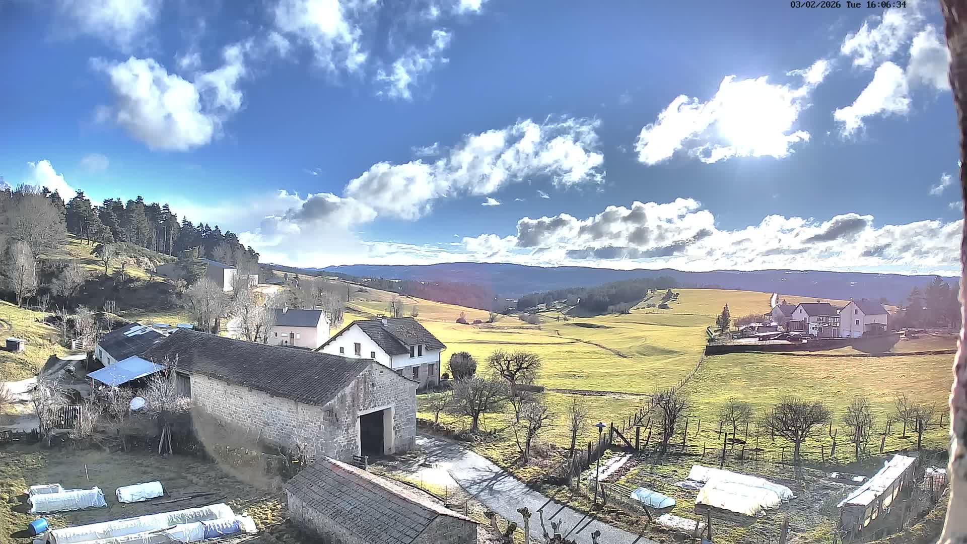 Le Malzieu-Forain Village Live Cam - Mende, Lozère, Occitanie, France