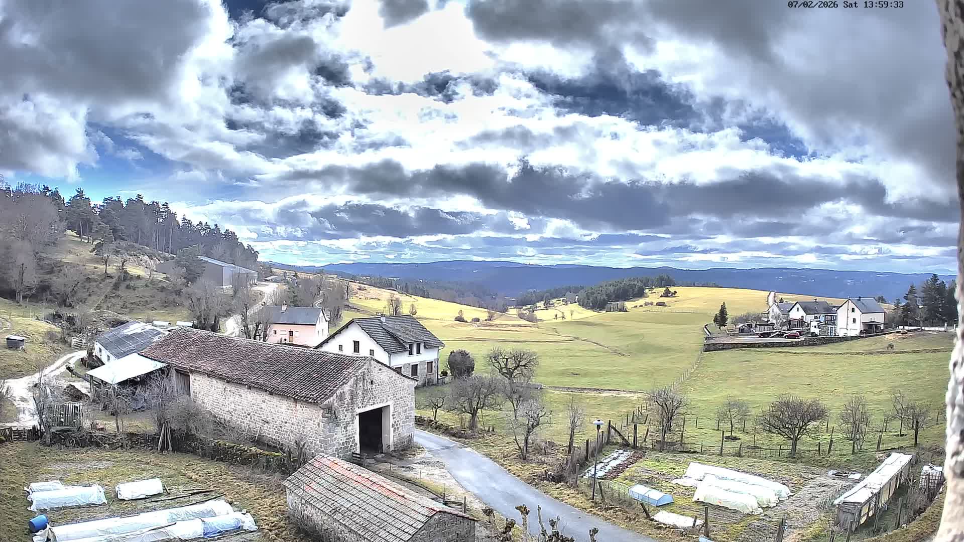 Le Malzieu-Forain Village Live Cam - Mende, Lozère, Occitanie, France