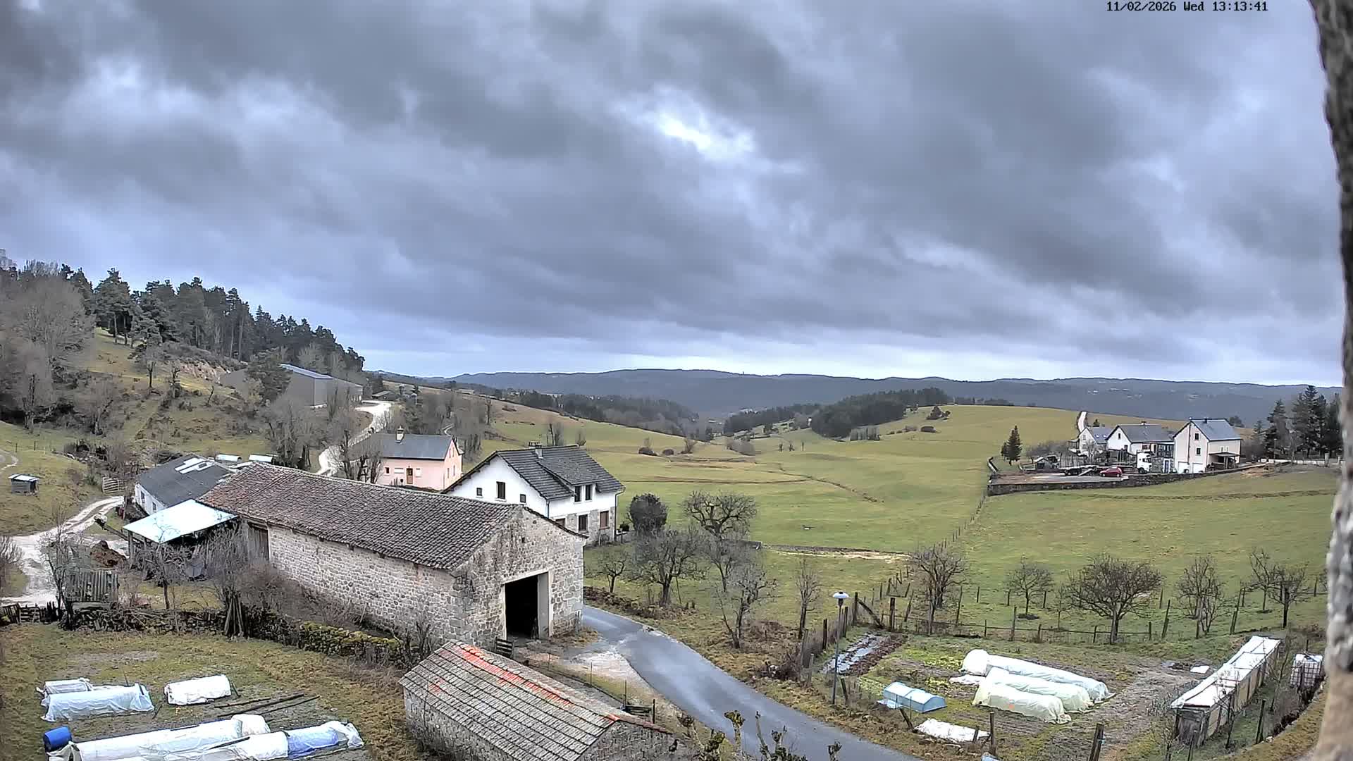 Le Malzieu-Forain Village Live Cam - Mende, Lozère, Occitanie, France