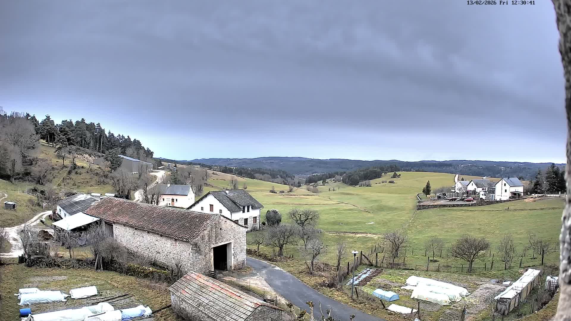 Le Malzieu-Forain Village Live Cam - Mende, Lozère, Occitanie, France