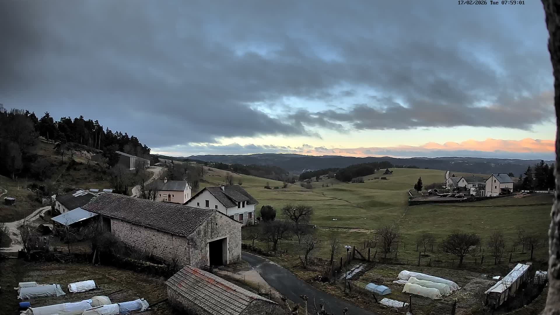 Le Malzieu-Forain Village Live Cam - Mende, Lozère, Occitanie, France