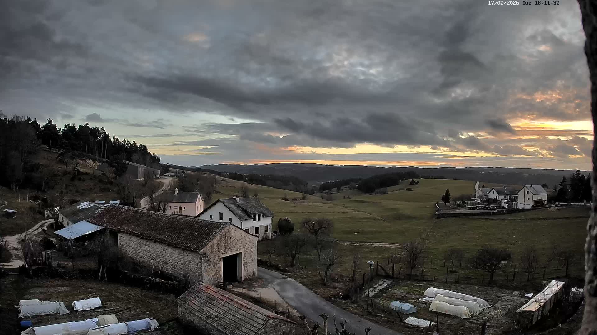 Le Malzieu-Forain Village Live Cam - Mende, Lozère, Occitanie, France