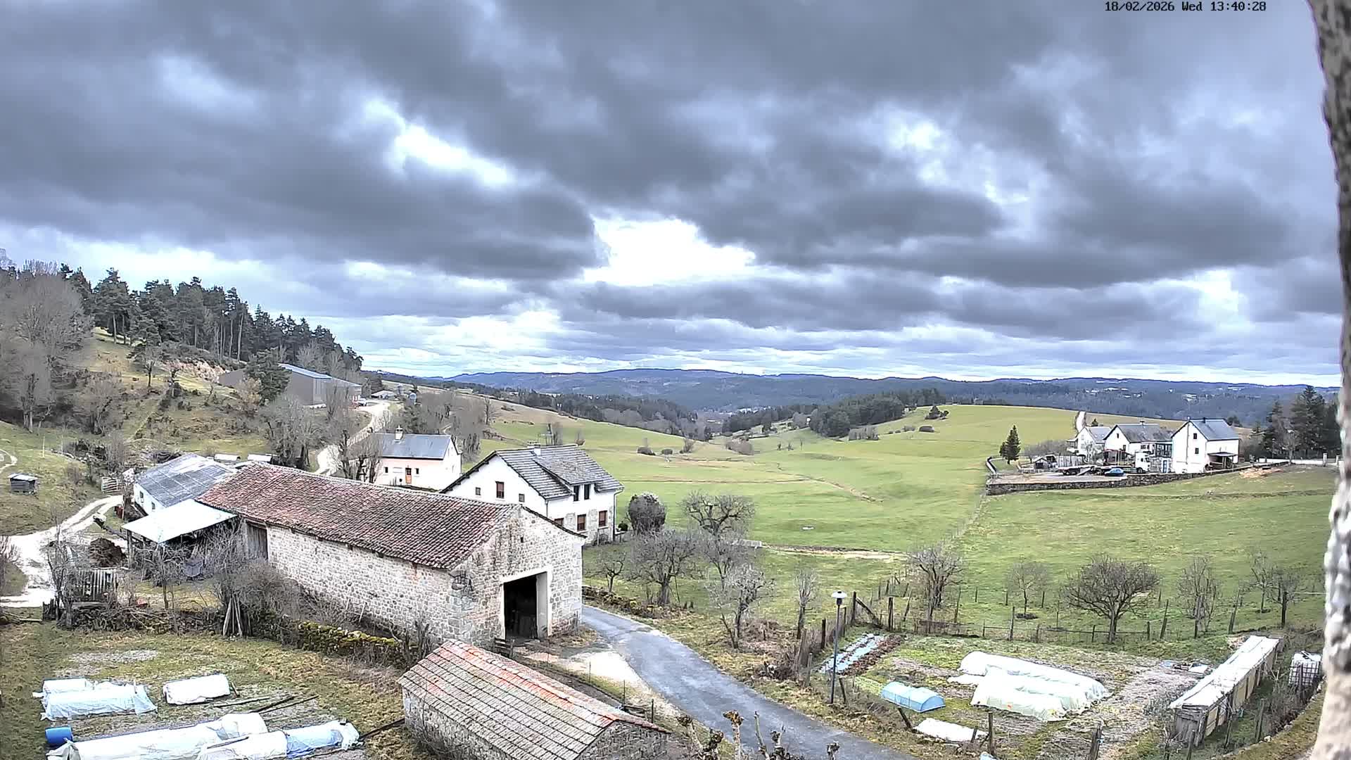 Le Malzieu-Forain Village Live Cam - Mende, Lozère, Occitanie, France