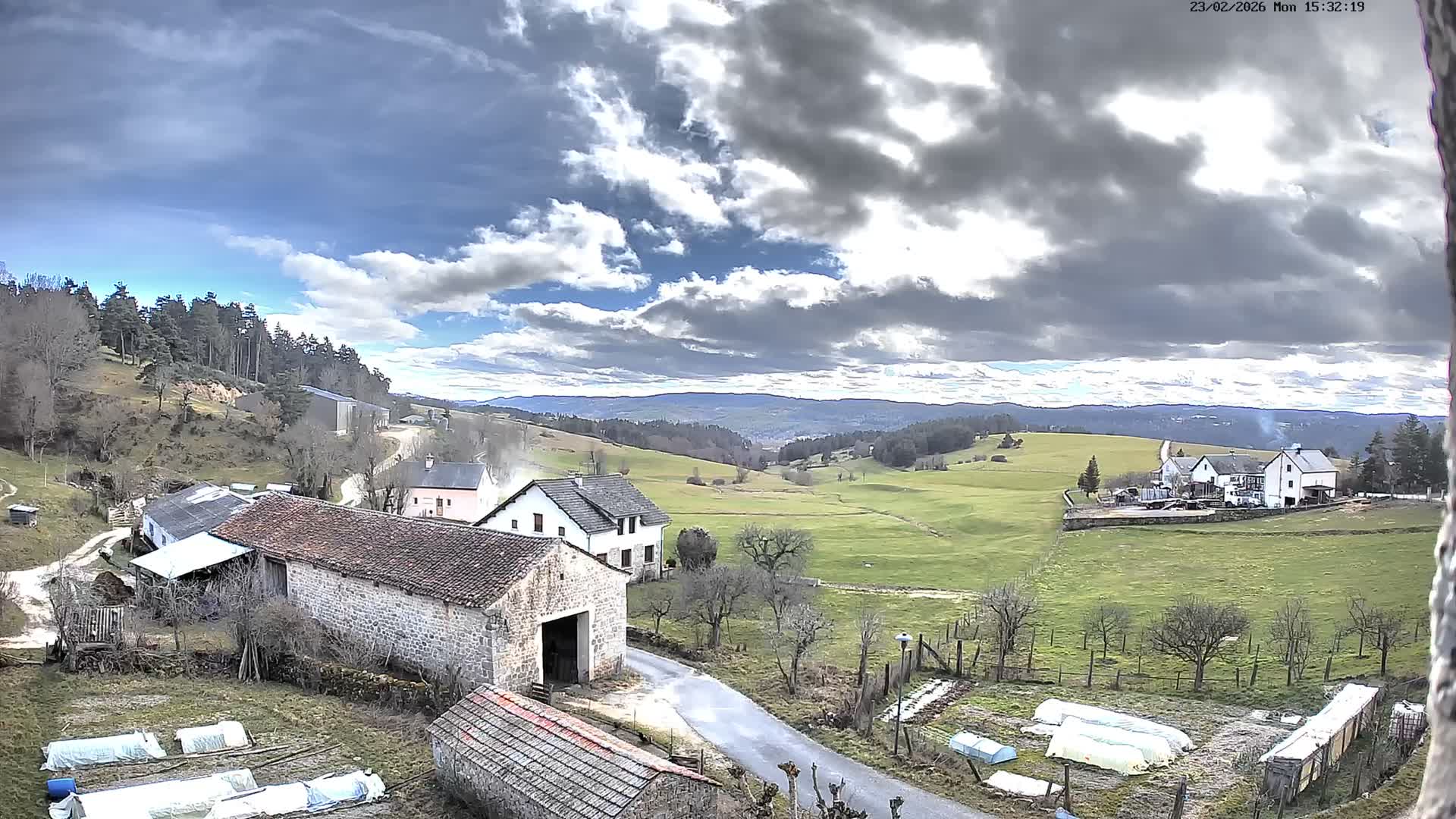 Le Malzieu-Forain Village Live Cam - Mende, Lozère, Occitanie, France