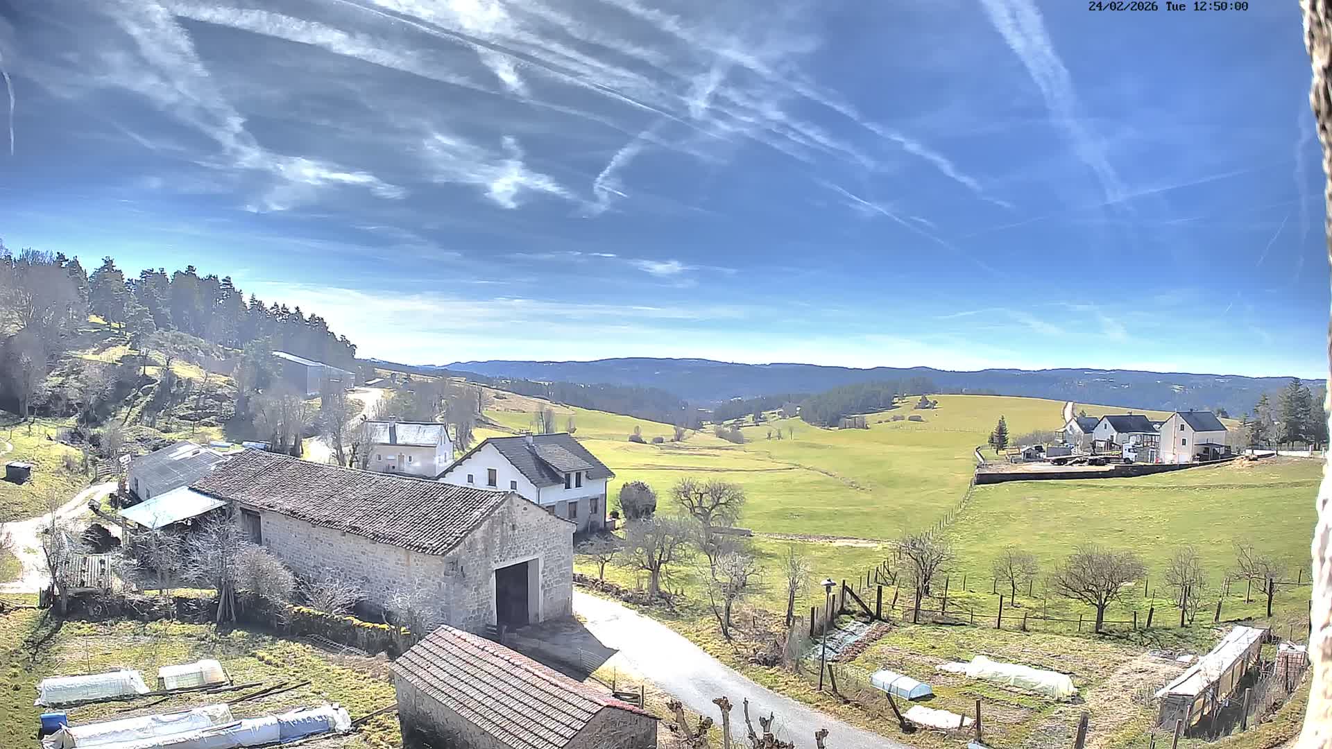 Le Malzieu-Forain Village Live Cam - Mende, Lozère, Occitanie, France