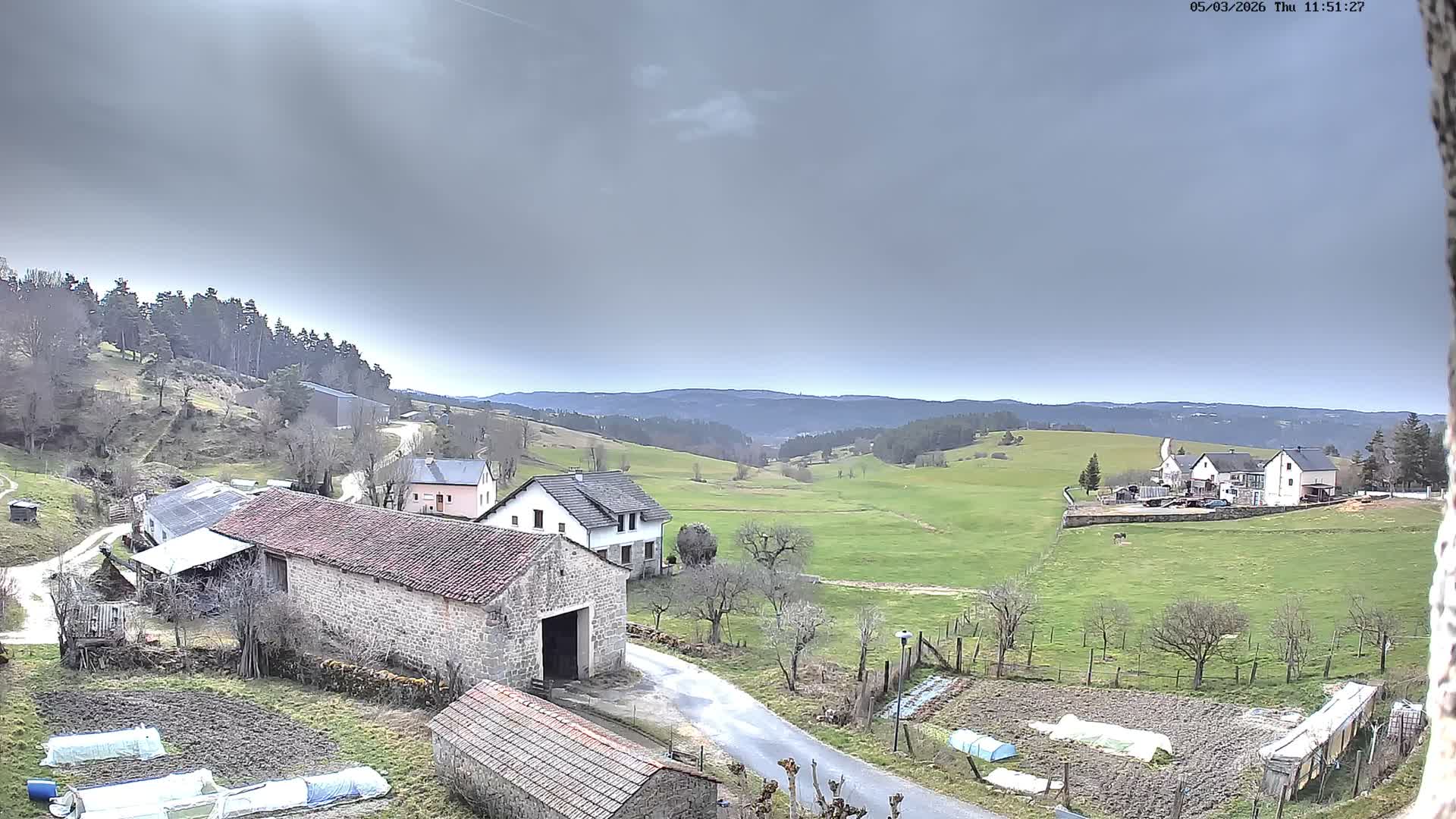 Le Malzieu-Forain Village Live Cam - Mende, Lozère, Occitanie, France