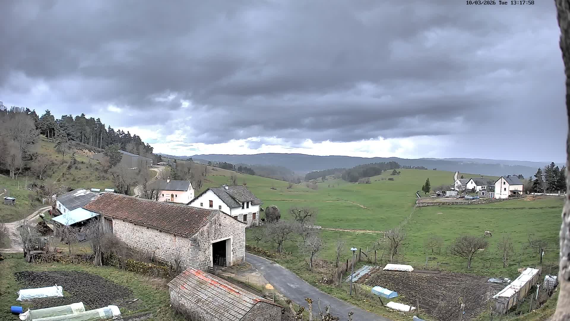 Le Malzieu-Forain Village Live Cam - Mende, Lozère, Occitanie, France