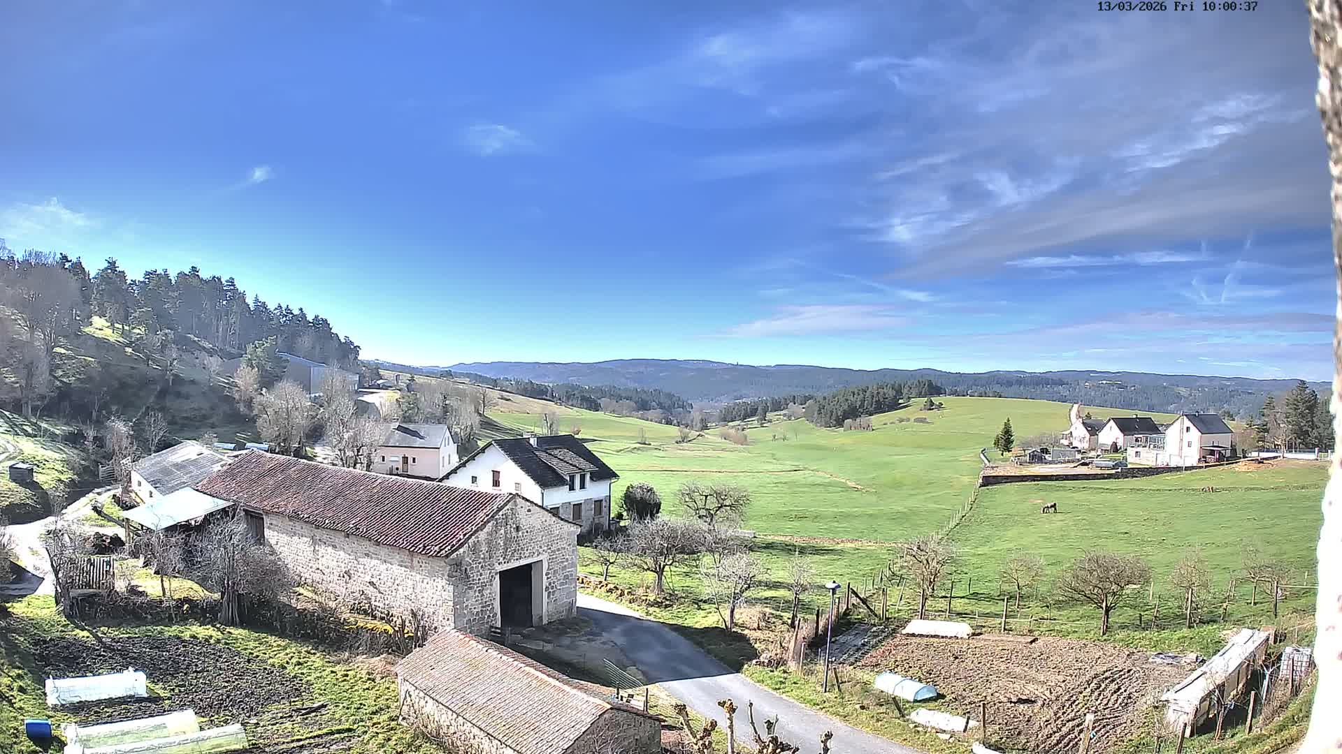Le Malzieu-Forain Village Live Cam - Mende, Lozère, Occitanie, France