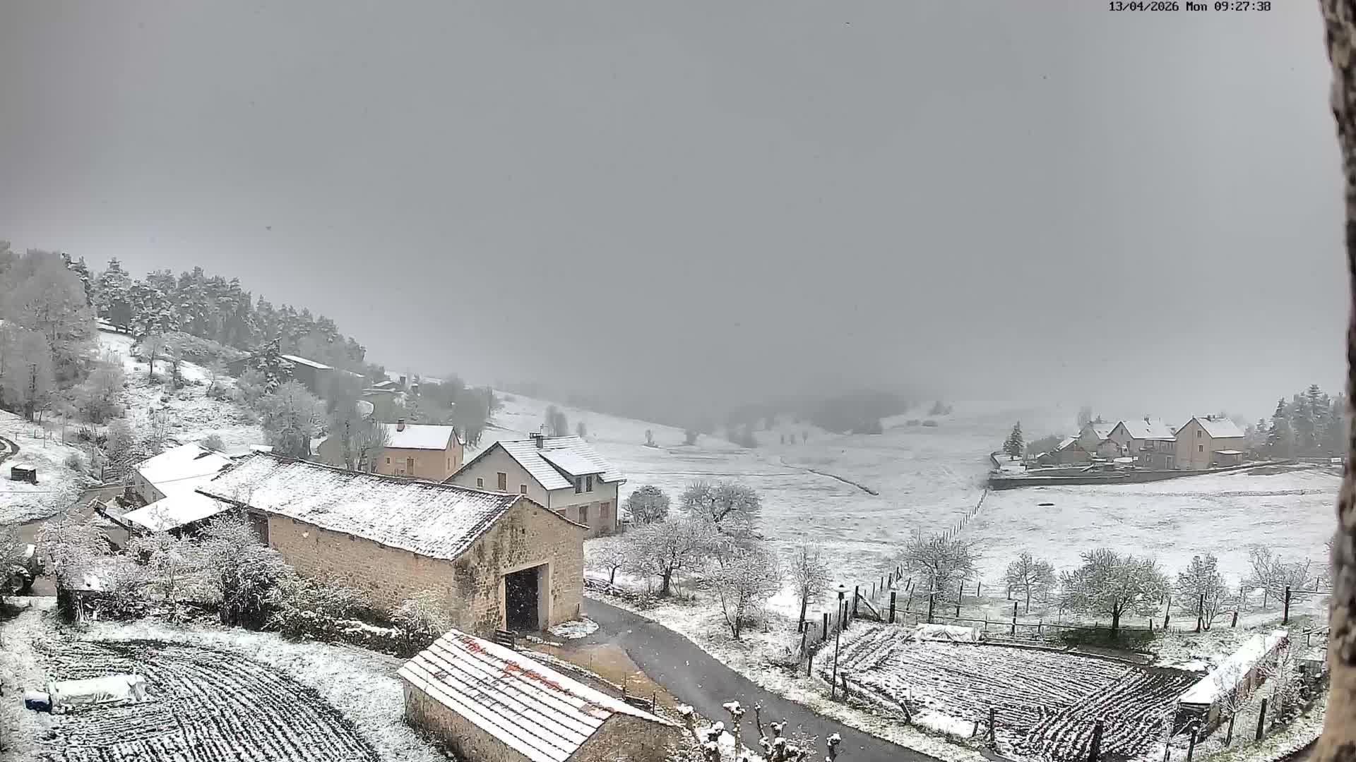 Le Malzieu-Forain Village Live Cam - Mende, Lozère, Occitanie, France
