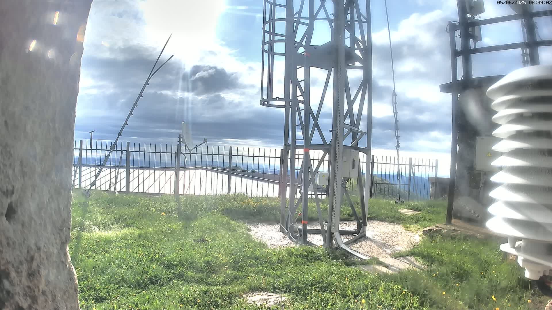 Mont Aigoual Mountain,  Le Climatographe Meteorologic Climatograph Live Cam - Le Vigan, Gard, Occitanie, France