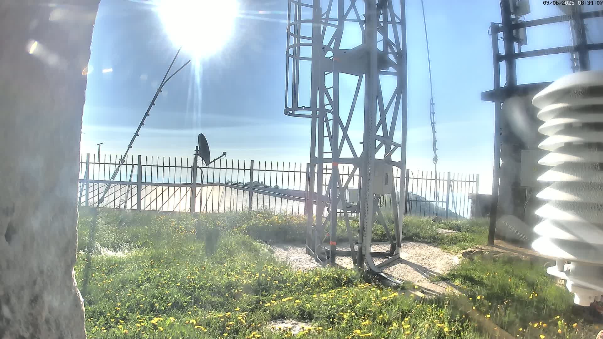 Mont Aigoual Mountain,  Le Climatographe Meteorologic Climatograph Live Cam - Le Vigan, Gard, Occitanie, France