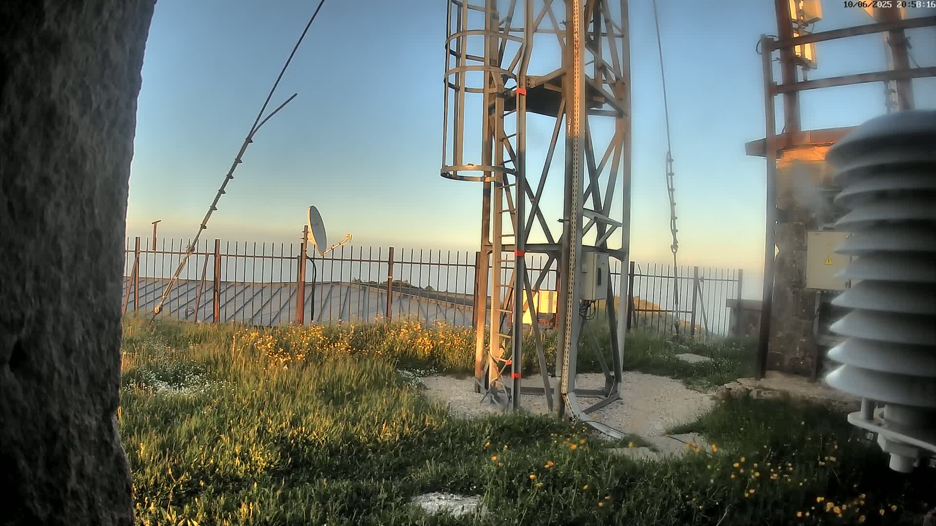 Mont Aigoual Mountain,  Le Climatographe Meteorologic Climatograph Live Cam - Le Vigan, Gard, Occitanie, France