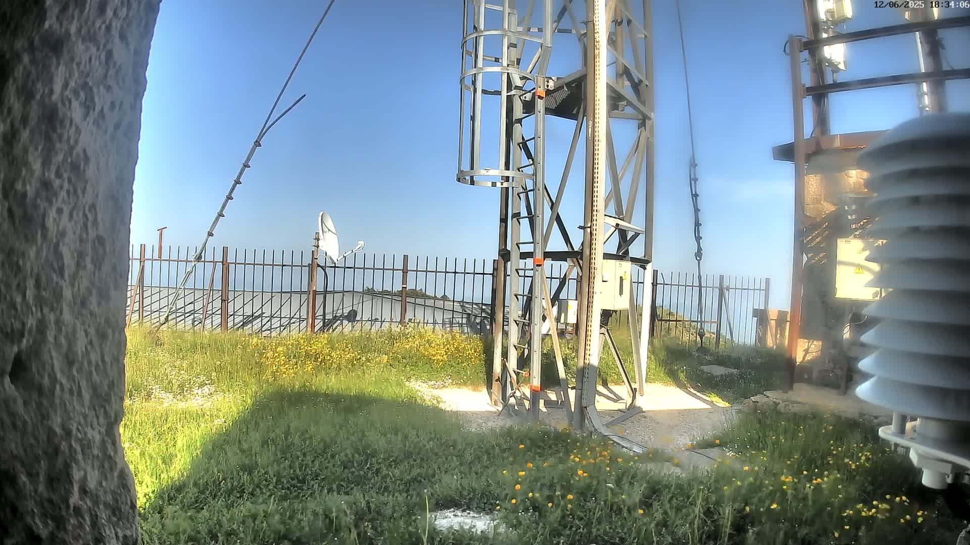 Mont Aigoual Mountain,  Le Climatographe Meteorologic Climatograph Live Cam - Le Vigan, Gard, Occitanie, France