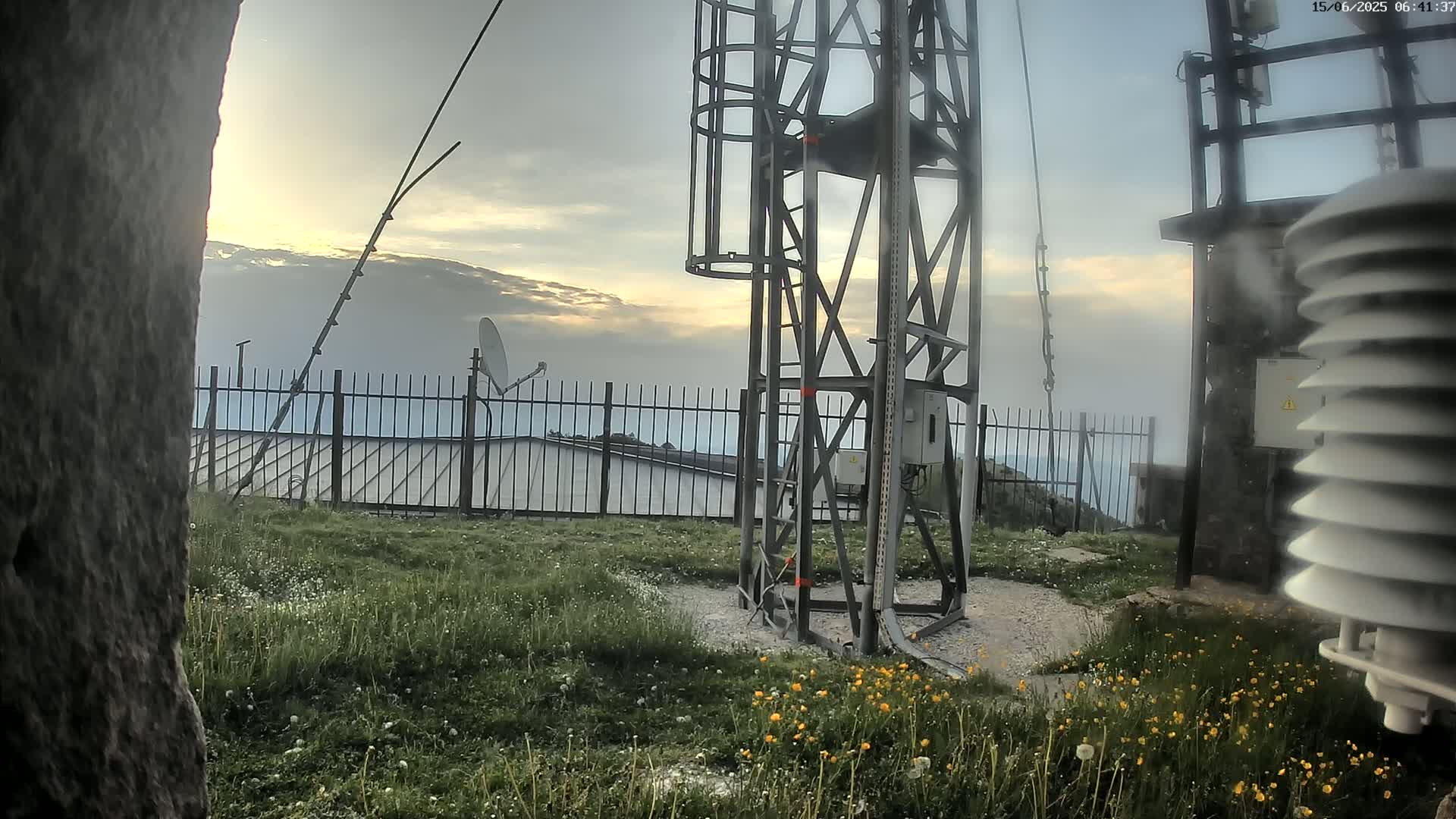 Mont Aigoual Mountain,  Le Climatographe Meteorologic Climatograph Live Cam - Le Vigan, Gard, Occitanie, France