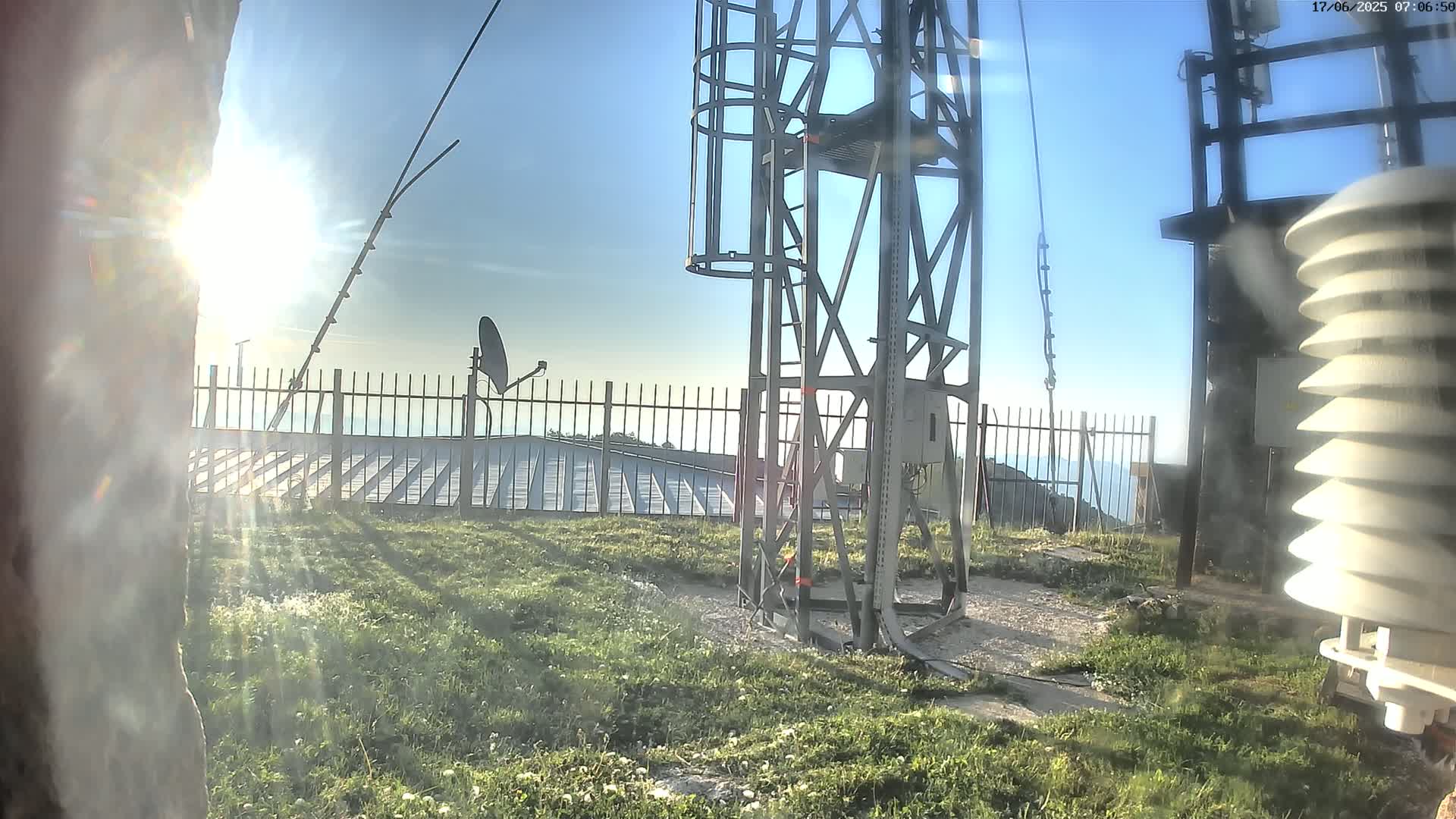 Val-d'Aigoual, Mont Aigoual Mountain,  Le Climatographe Meteorologic Climatograph Live Cam - Le Vigan, Gard, Occitanie, France
