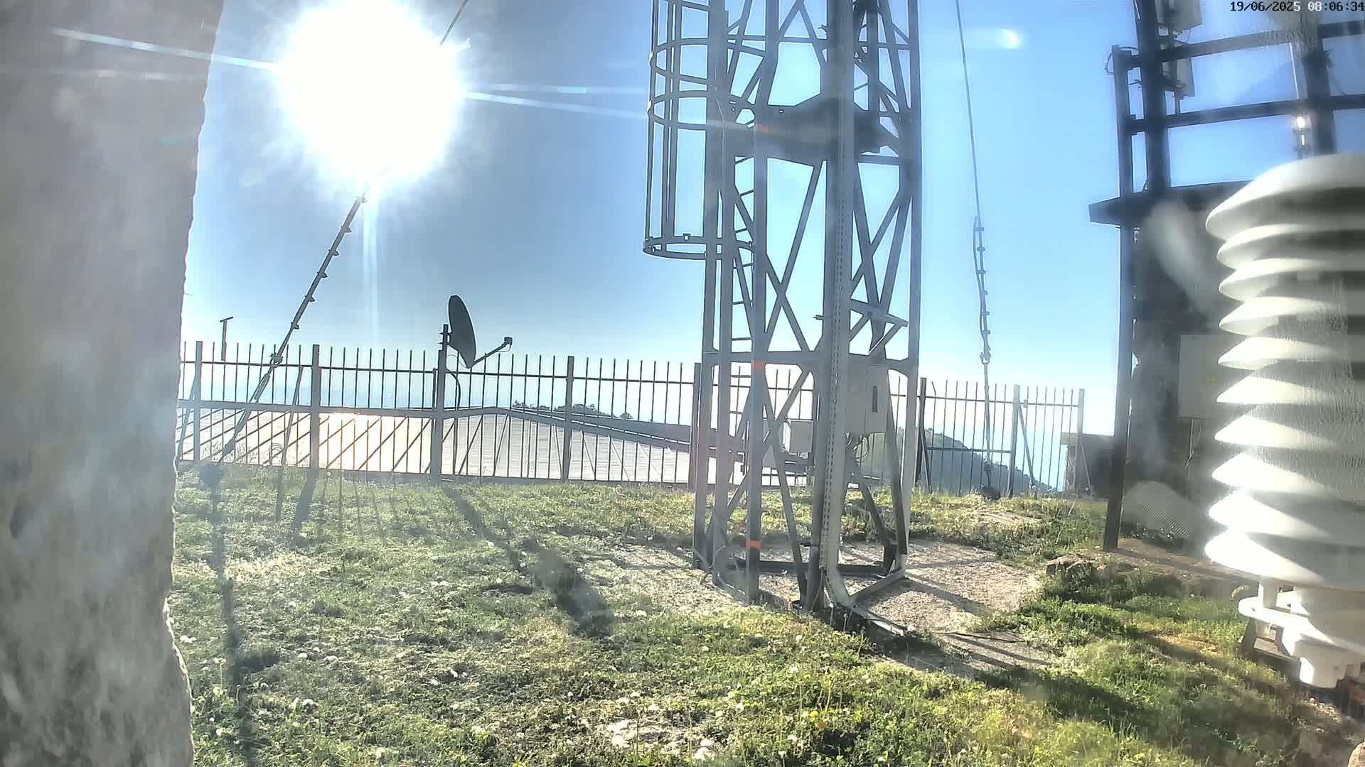 Val-d'Aigoual, Mont Aigoual Mountain,  Le Climatographe Meteorologic Climatograph Live Cam - Le Vigan, Gard, Occitanie, France