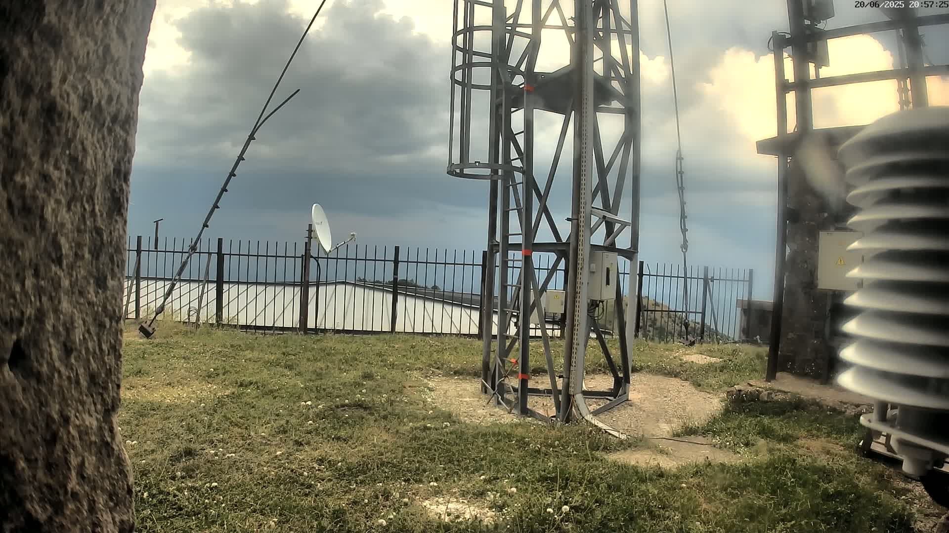 Val-d'Aigoual, Mont Aigoual Mountain,  Le Climatographe Meteorologic Climatograph Live Cam - Le Vigan, Gard, Occitanie, France