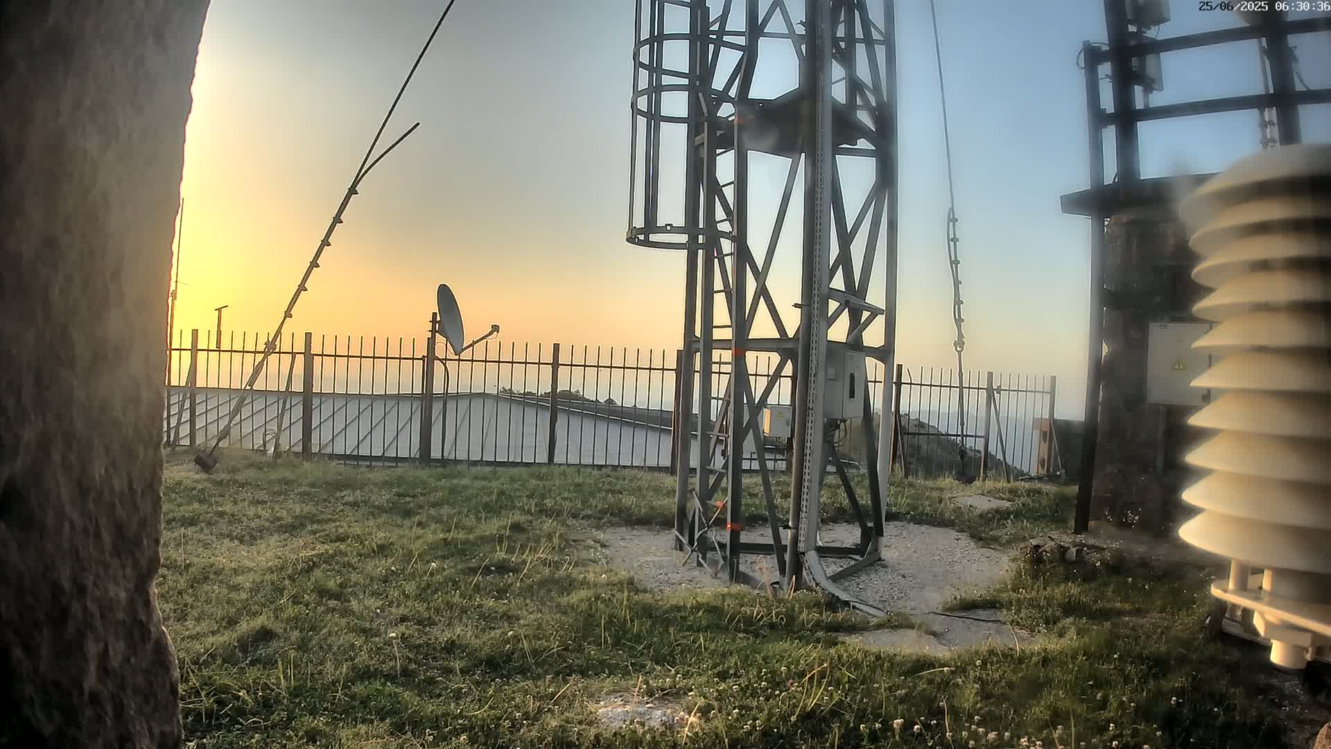 Val-d'Aigoual, Mont Aigoual Mountain,  Le Climatographe Meteorologic Climatograph Live Cam - Le Vigan, Gard, Occitanie, France
