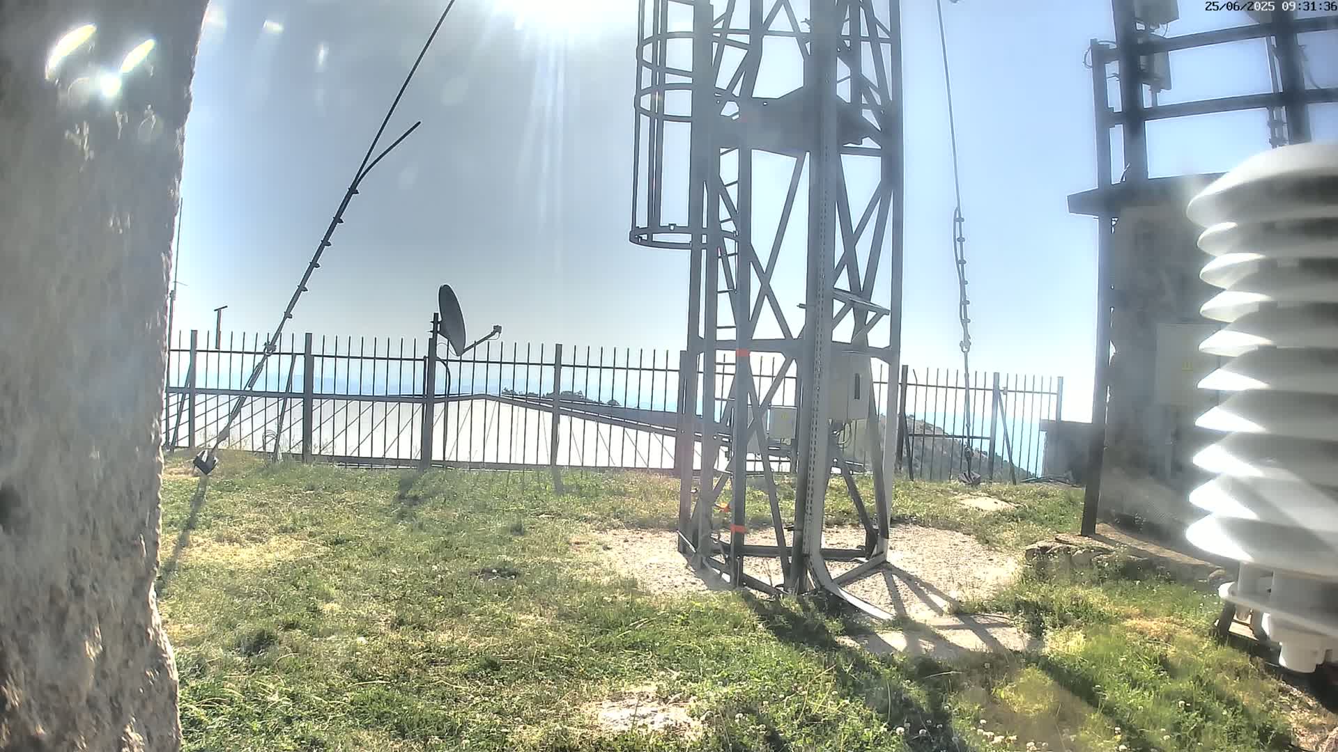 Val-d'Aigoual, Mont Aigoual Mountain,  Le Climatographe Meteorologic Climatograph Live Cam - Le Vigan, Gard, Occitanie, France