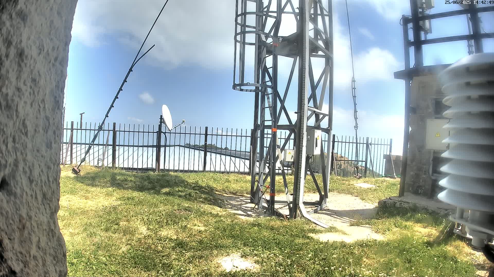 Val-d'Aigoual, Mont Aigoual Mountain,  Le Climatographe Meteorologic Climatograph Live Cam - Le Vigan, Gard, Occitanie, France