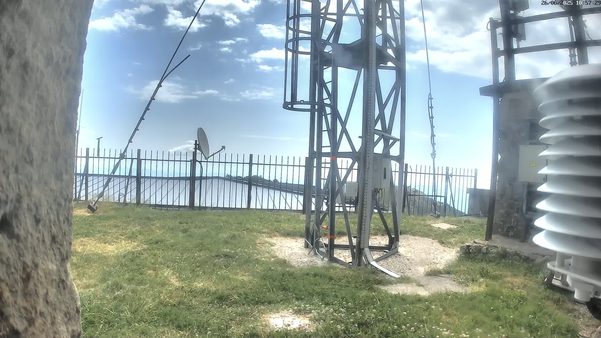 Val-d'Aigoual, Mont Aigoual Mountain,  Le Climatographe Meteorologic Climatograph Live Cam - Le Vigan, Gard, Occitanie, France