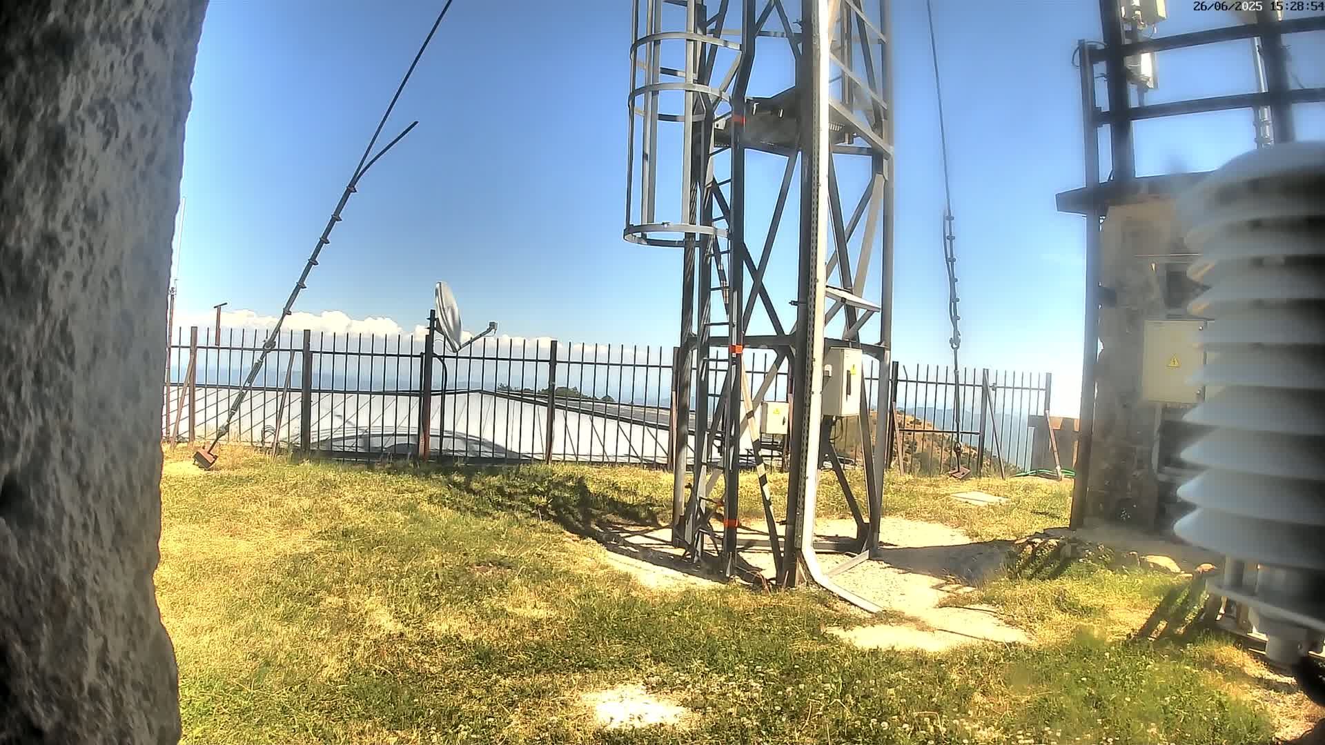 Val-d'Aigoual, Mont Aigoual Mountain,  Le Climatographe Meteorologic Climatograph Live Cam - Le Vigan, Gard, Occitanie, France