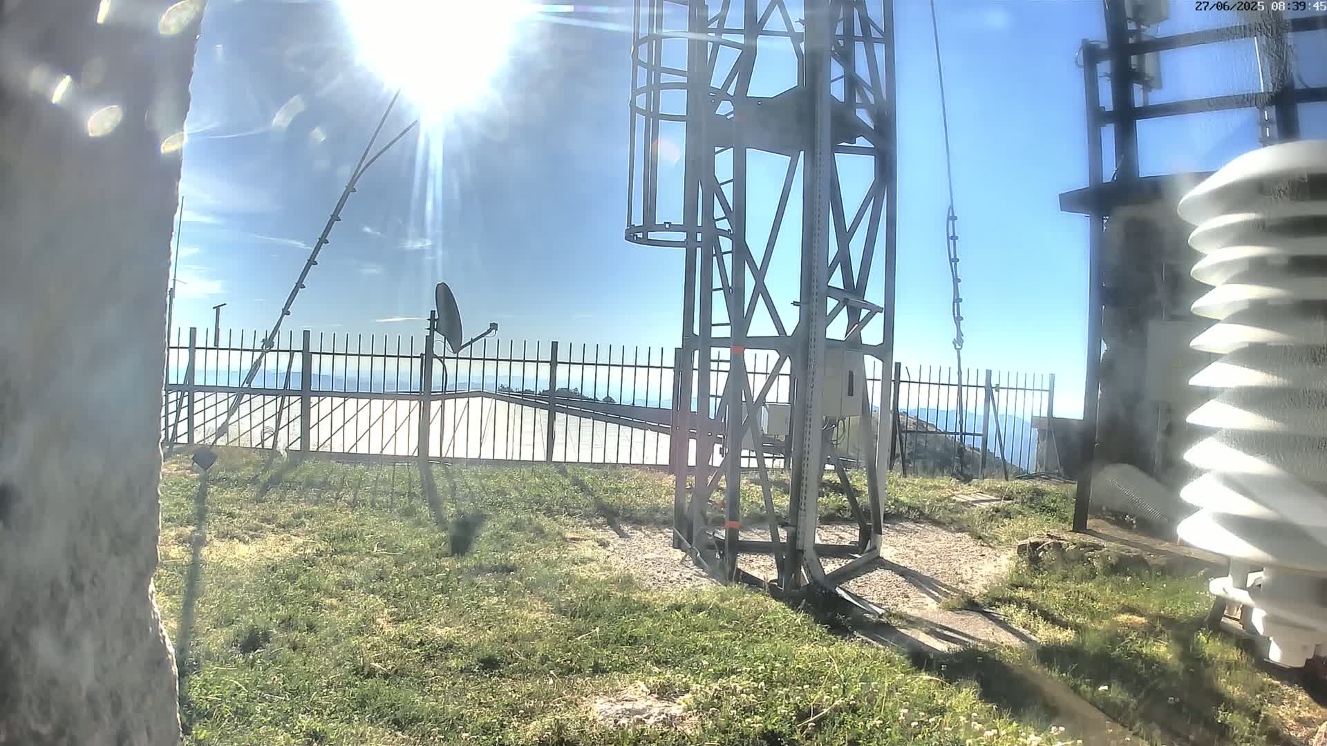 Val-d'Aigoual, Mont Aigoual Mountain,  Le Climatographe Meteorologic Climatograph Live Cam - Le Vigan, Gard, Occitanie, France