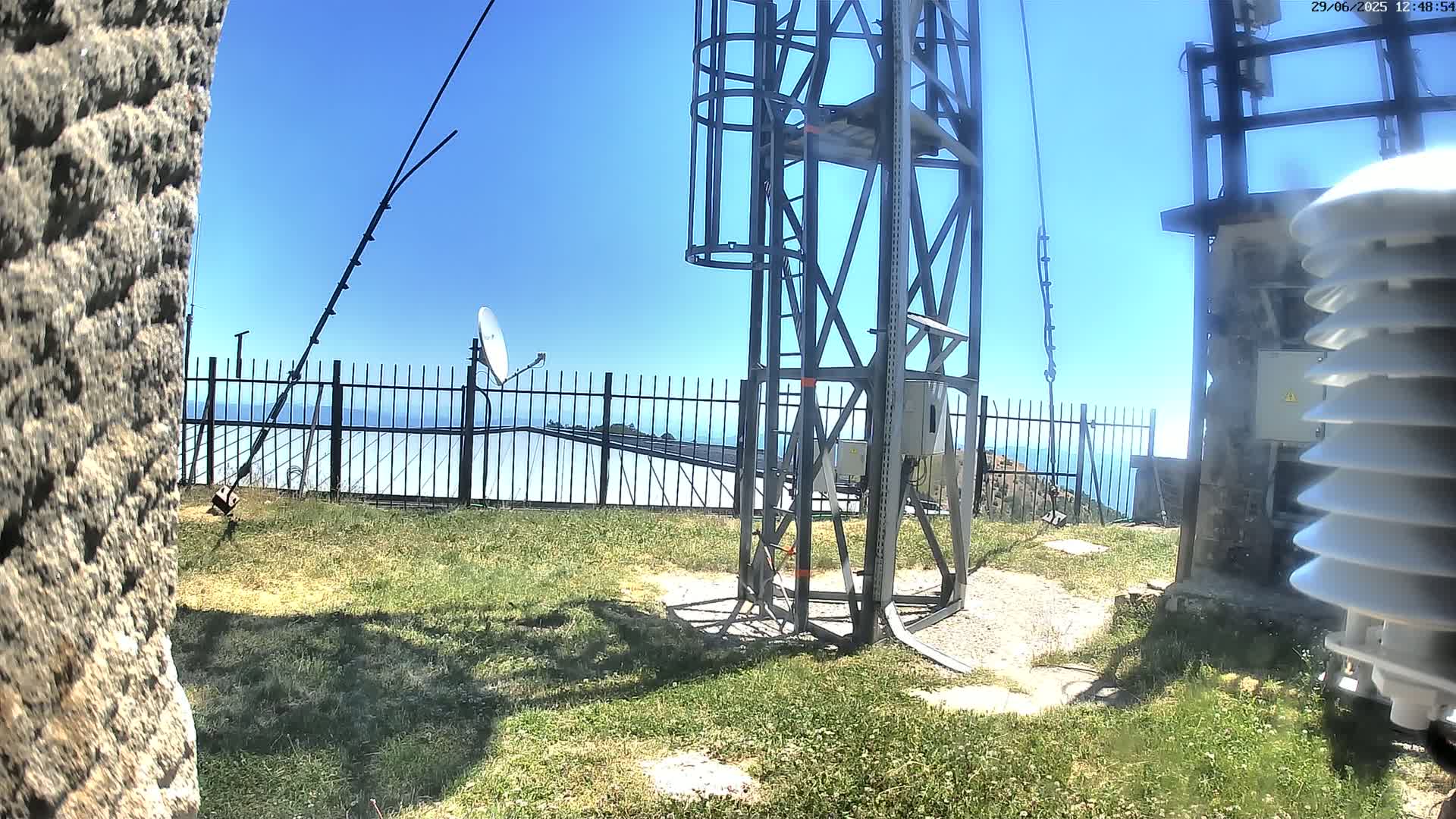 Val-d'Aigoual, Mont Aigoual Mountain,  Le Climatographe Meteorologic Climatograph Live Cam - Le Vigan, Gard, Occitanie, France