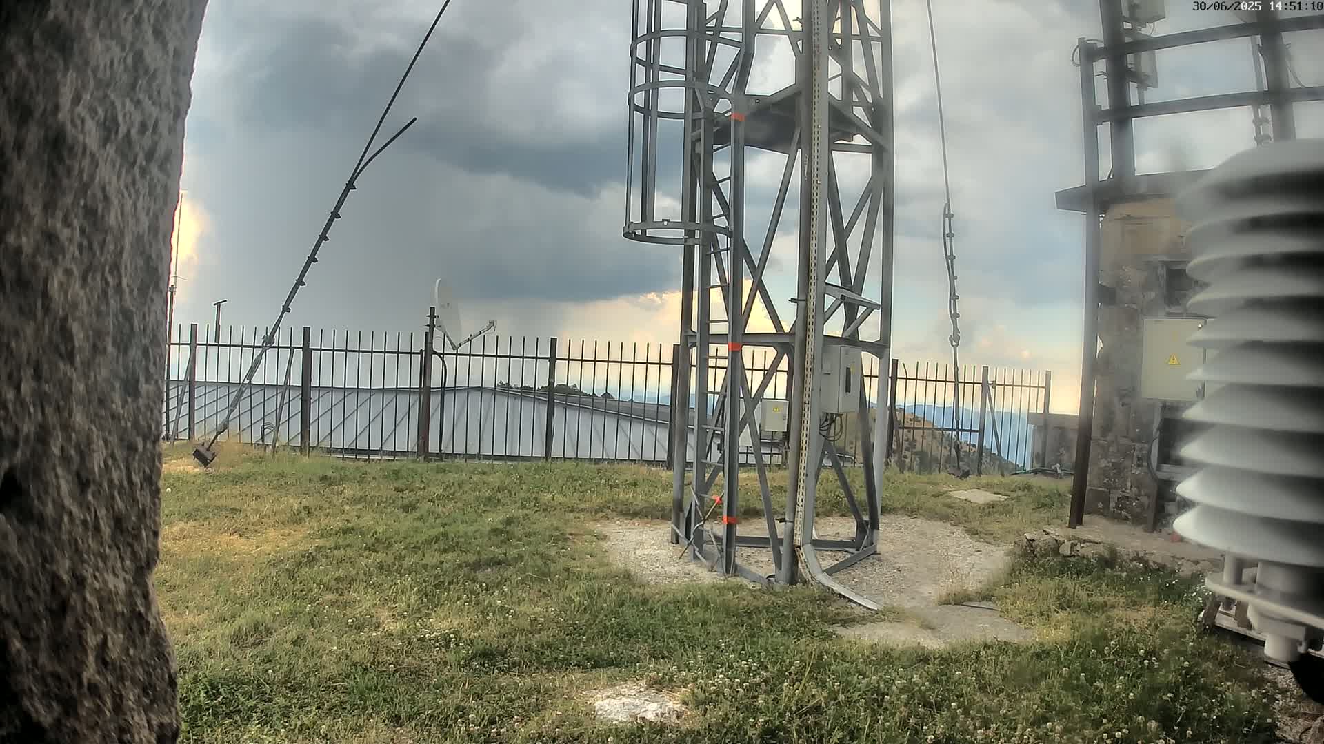 Val-d'Aigoual, Mont Aigoual Mountain,  Le Climatographe Meteorologic Climatograph Live Cam - Le Vigan, Gard, Occitanie, France