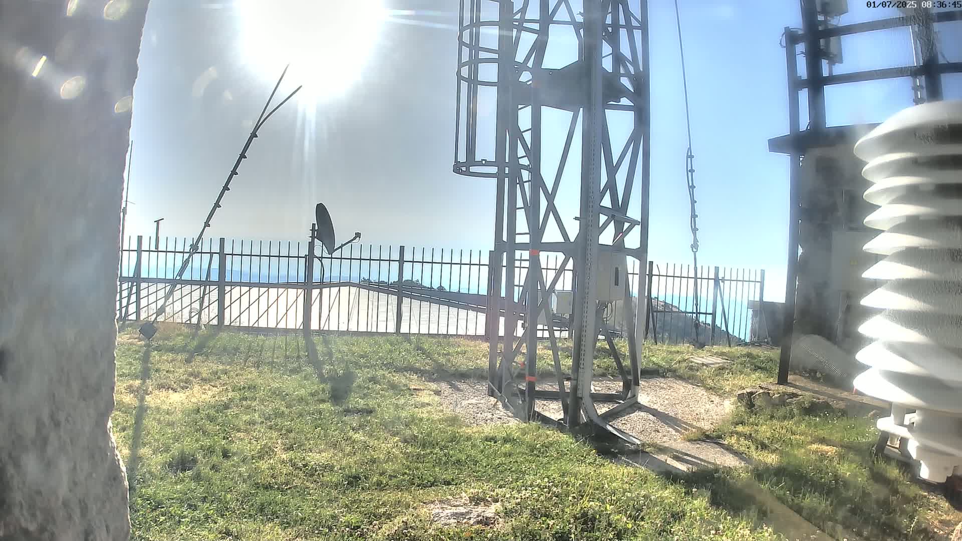 Val-d'Aigoual, Mont Aigoual Mountain,  Le Climatographe Meteorologic Climatograph Live Cam - Le Vigan, Gard, Occitanie, France