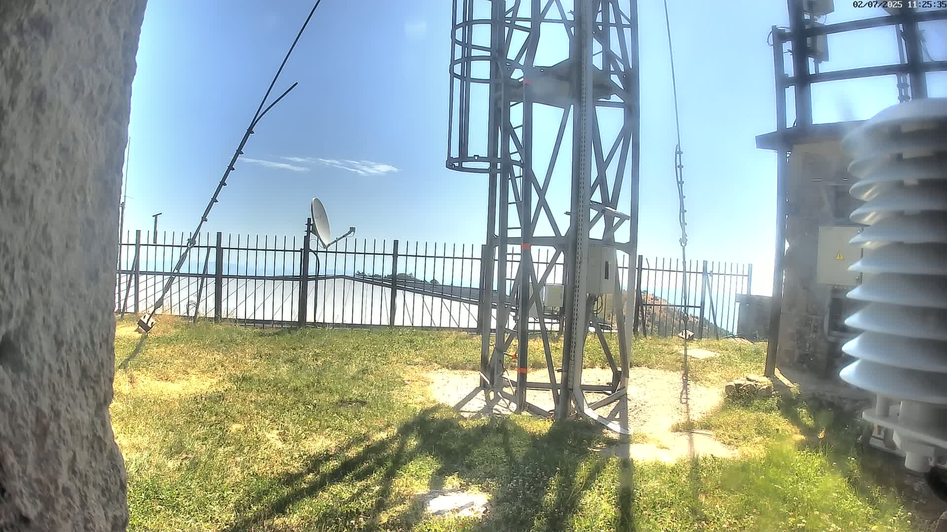 Val-d'Aigoual, Mont Aigoual Mountain,  Le Climatographe Meteorologic Climatograph Live Cam - Le Vigan, Gard, Occitanie, France