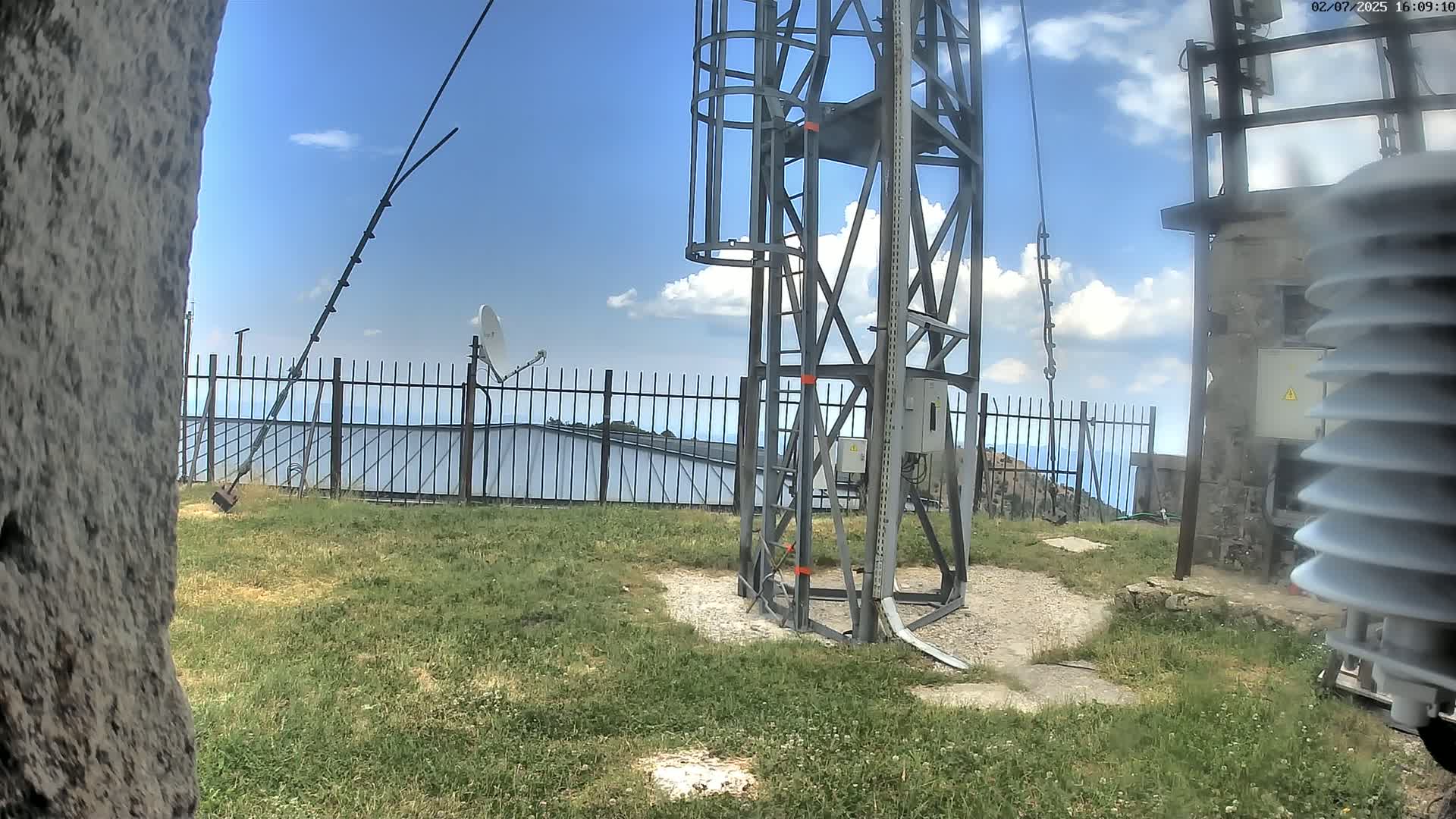 Val-d'Aigoual, Mont Aigoual Mountain,  Le Climatographe Meteorologic Climatograph Live Cam - Le Vigan, Gard, Occitanie, France