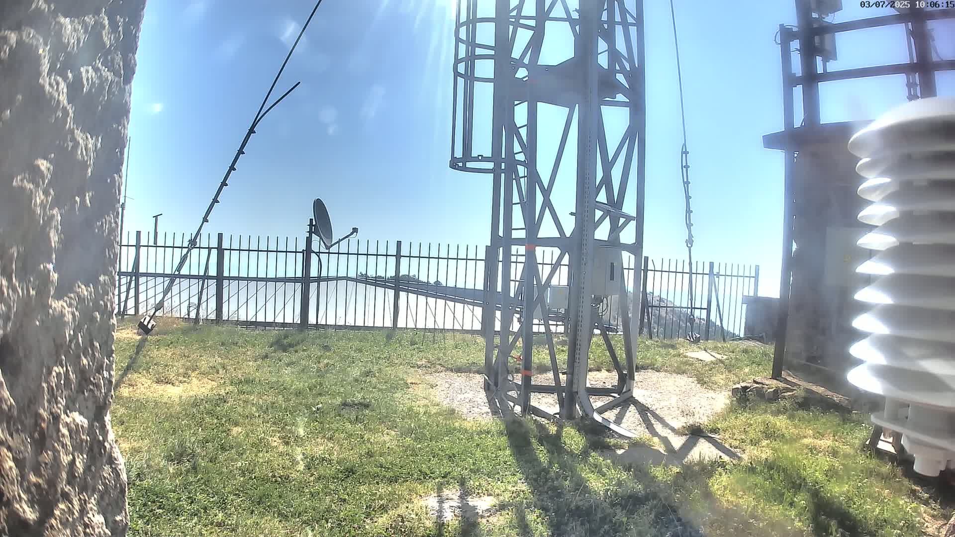 Val-d'Aigoual, Mont Aigoual Mountain,  Le Climatographe Meteorologic Climatograph Live Cam - Le Vigan, Gard, Occitanie, France